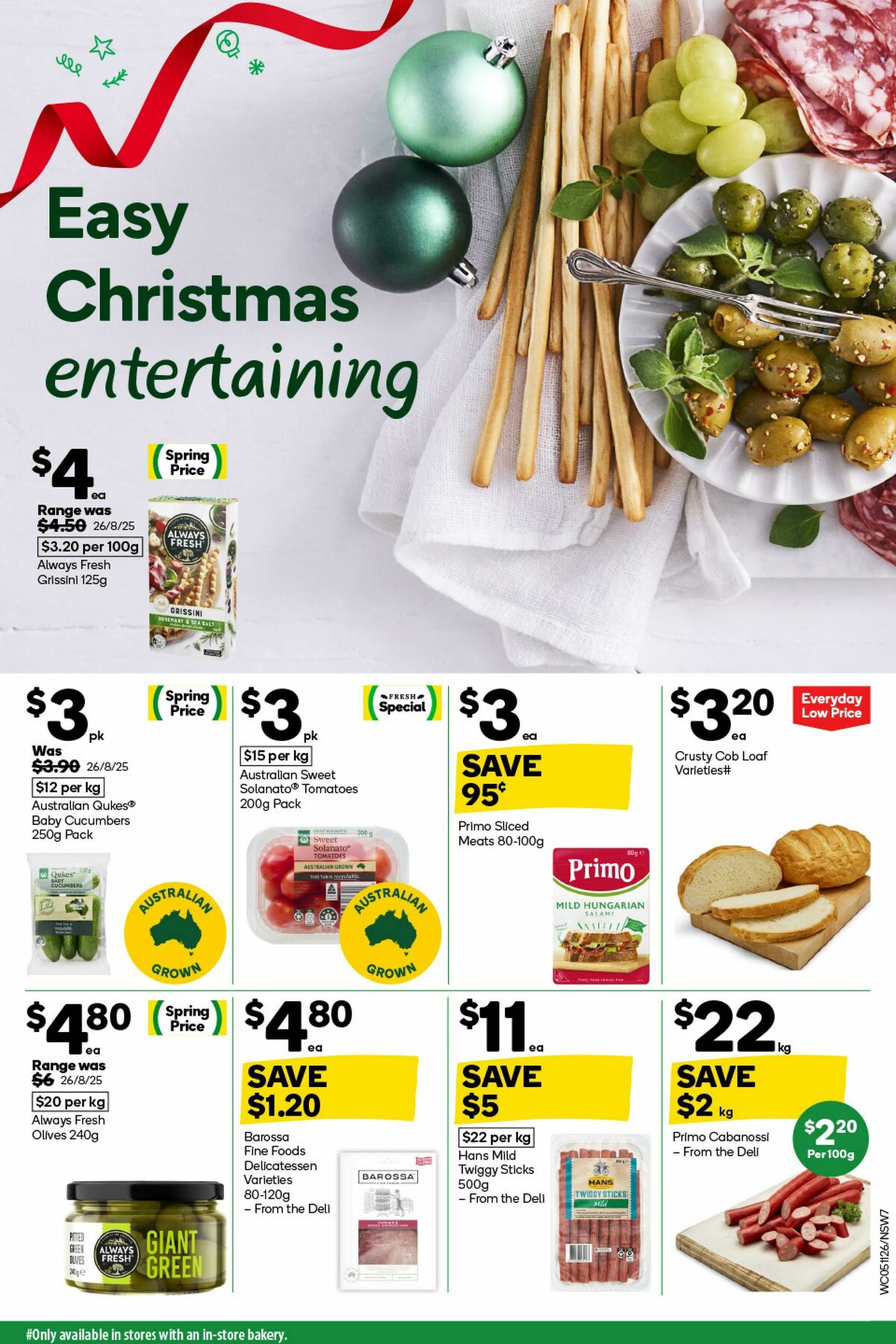 Woolworths Catalogues from 5 November