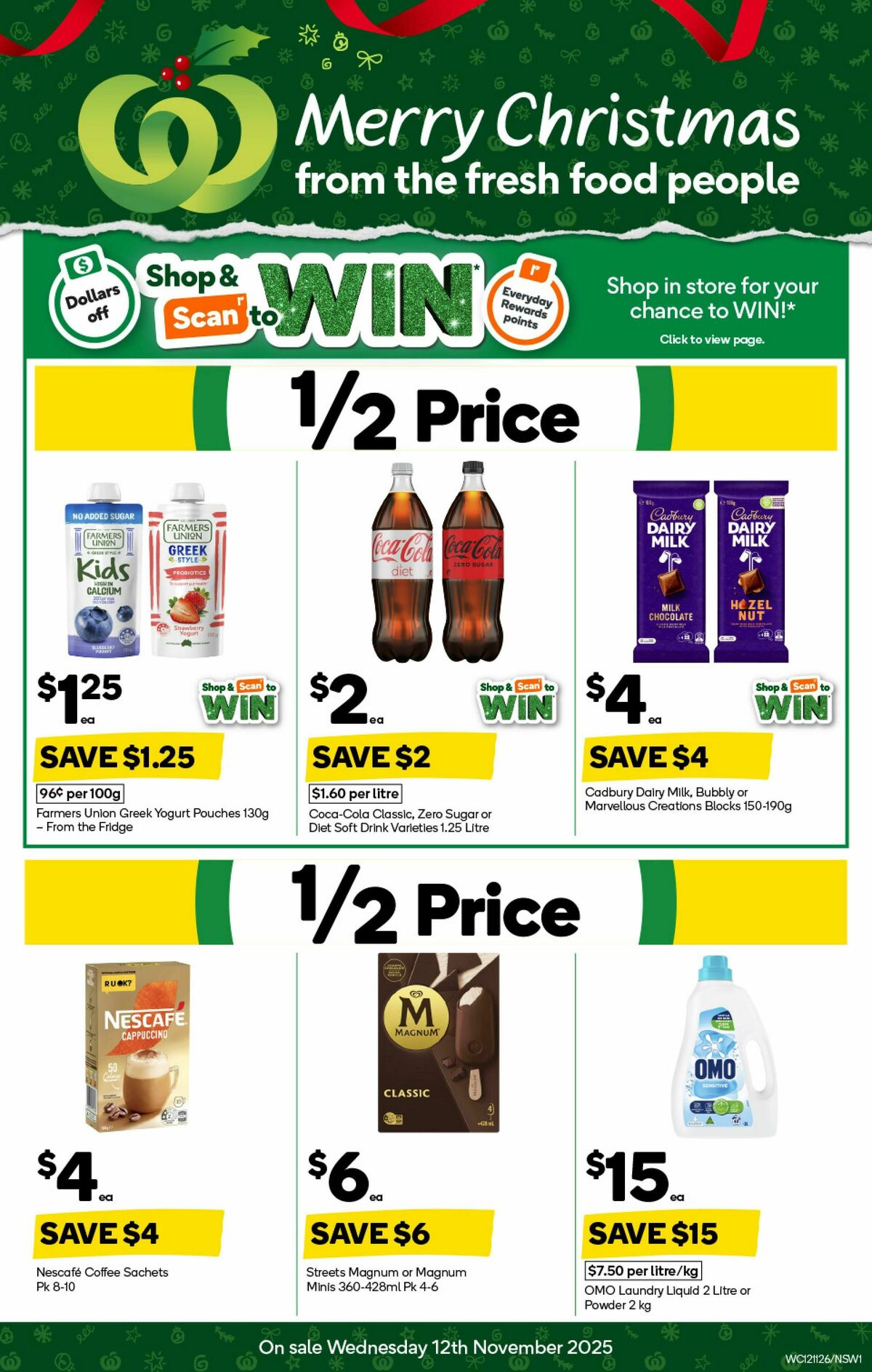 Woolworths Catalogues from 12 November