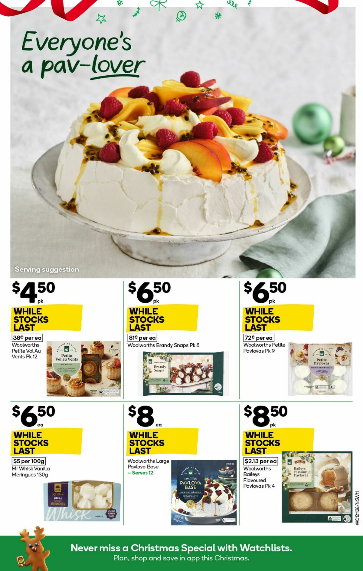 Woolworths Catalogues from 12 November