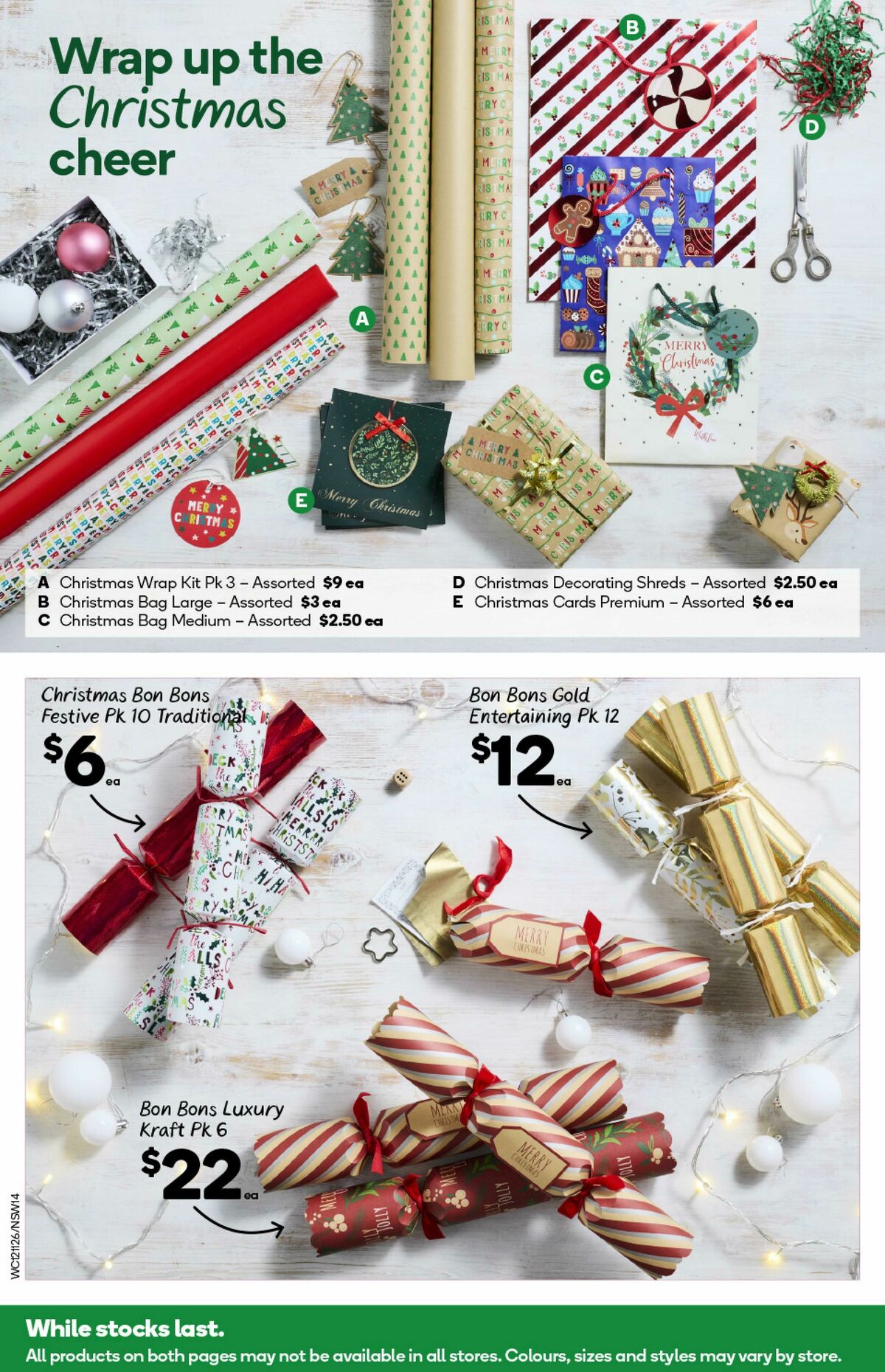 Woolworths Catalogues from 12 November