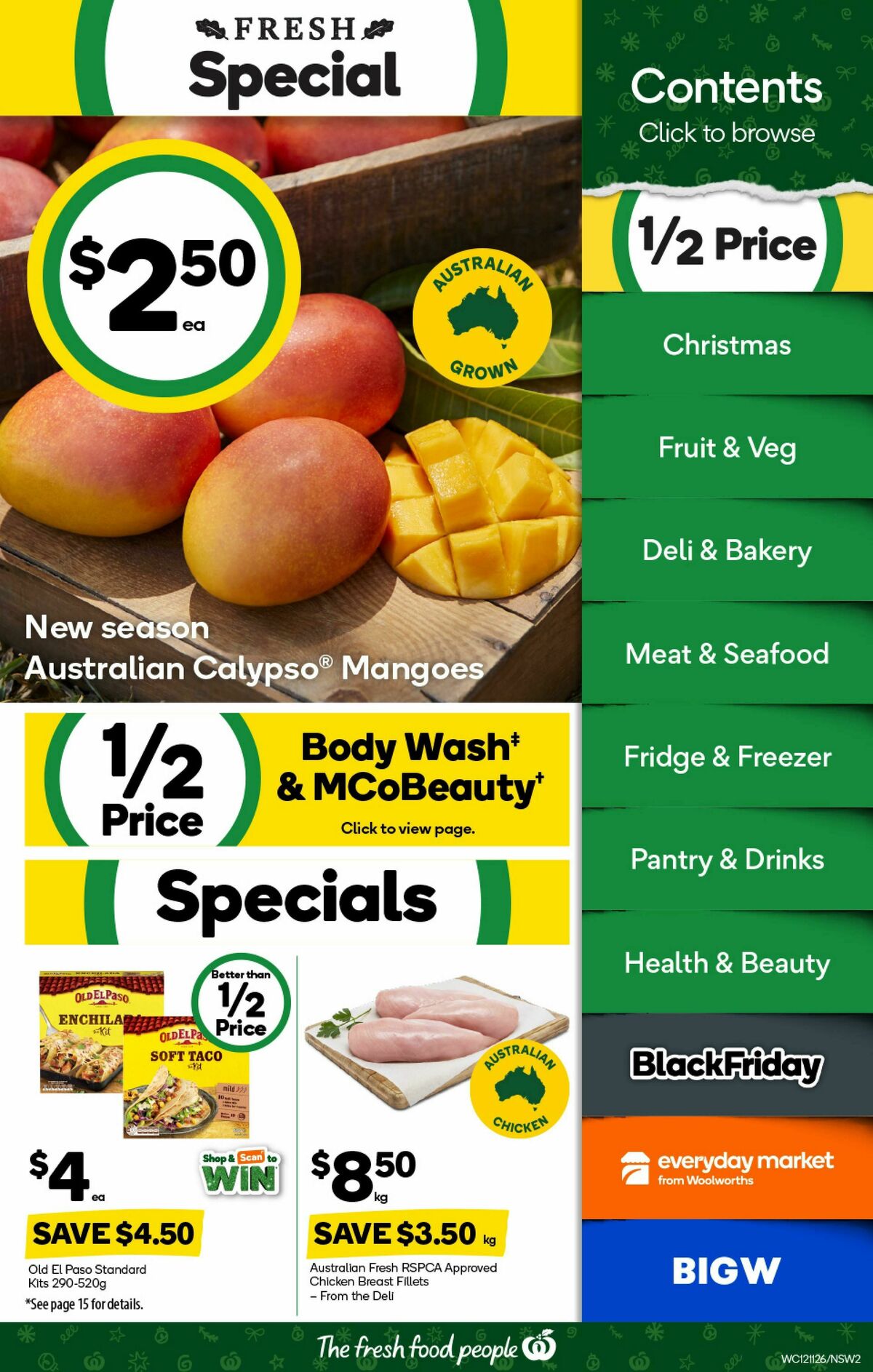Woolworths Catalogues from 12 November