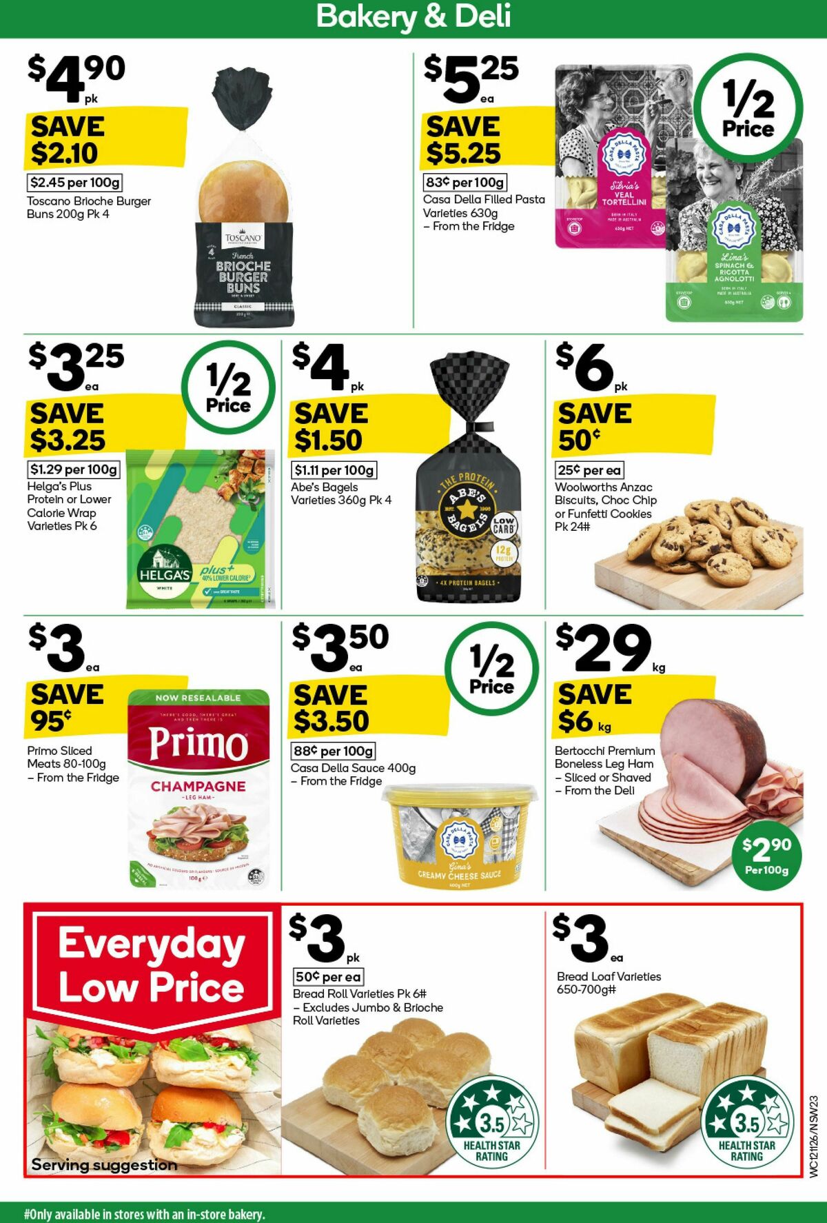 Woolworths Catalogues from 12 November