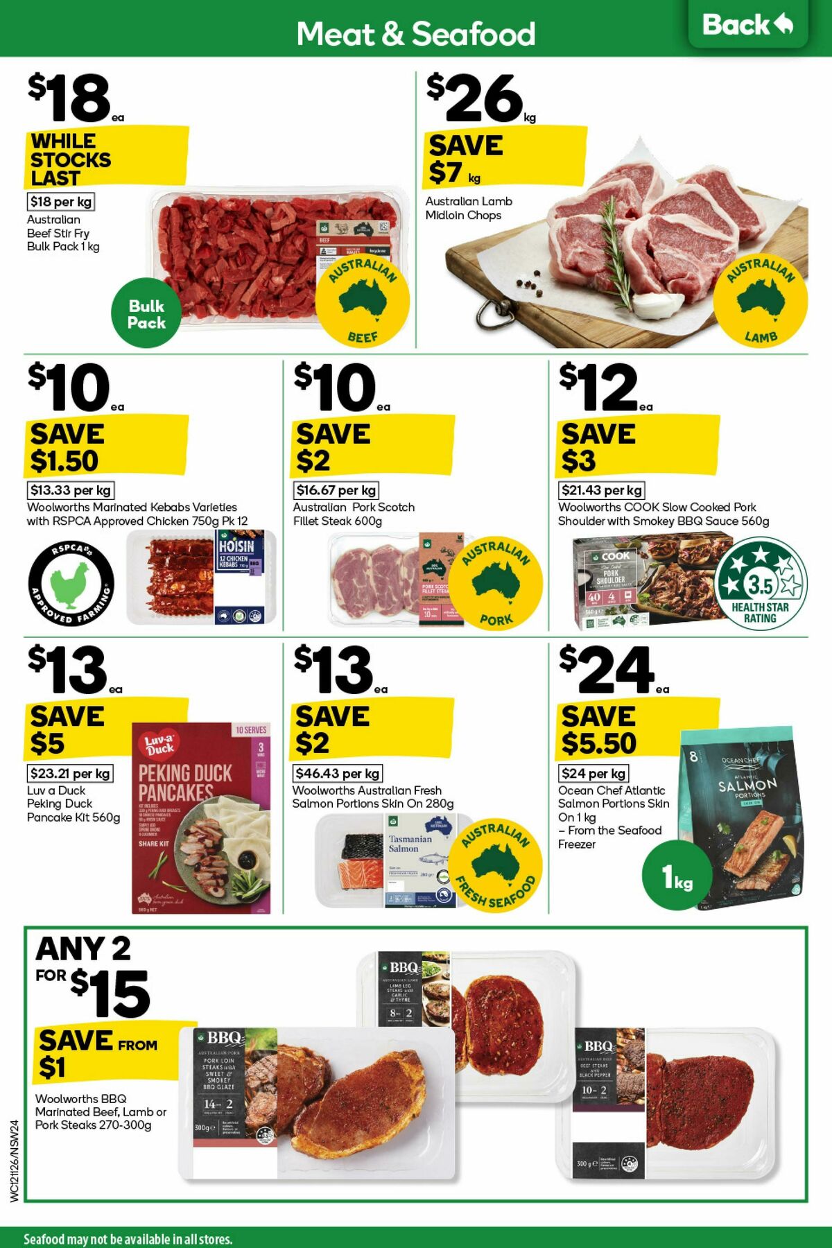 Woolworths Catalogues from 12 November