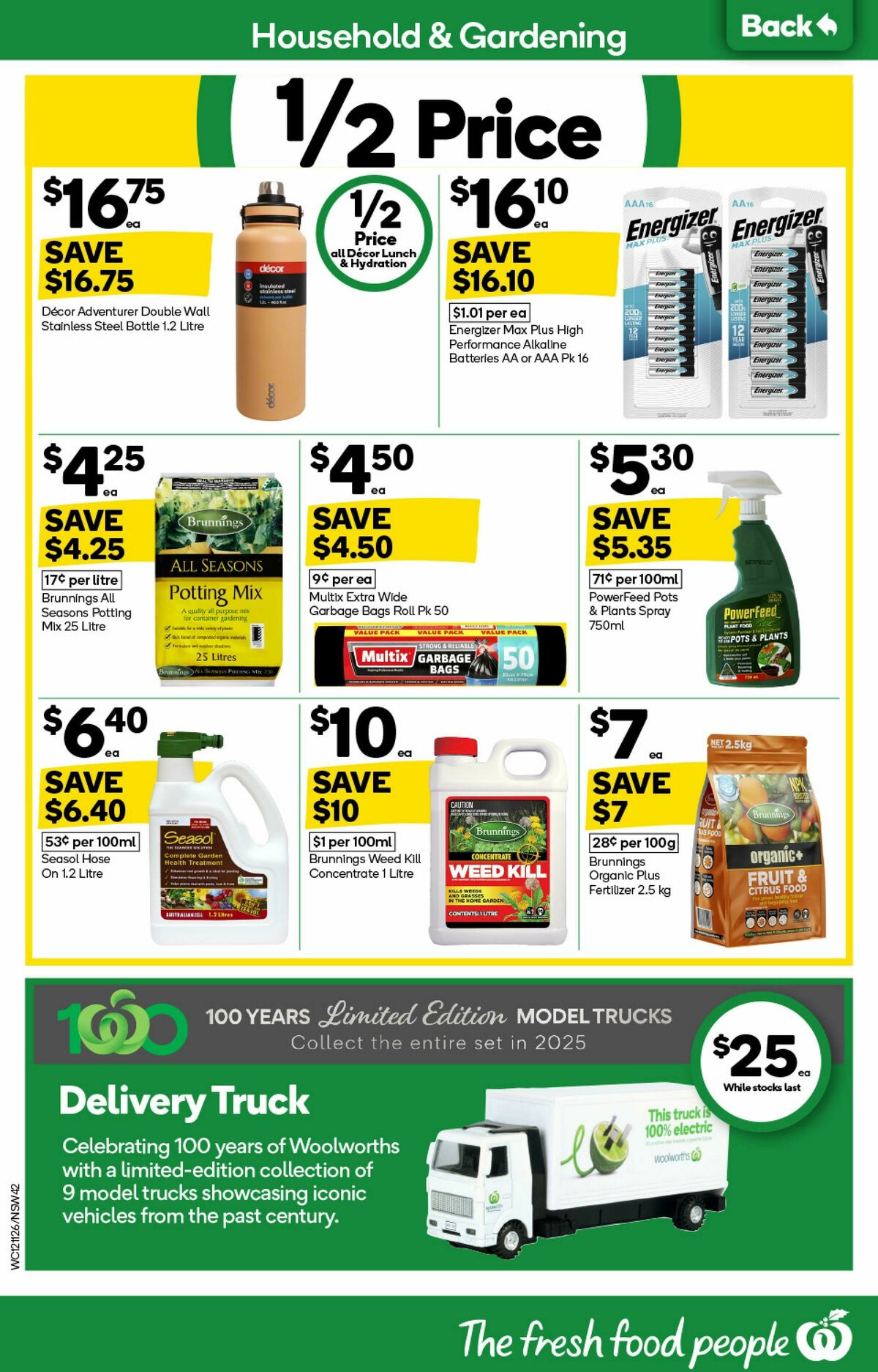 Woolworths Catalogues from 12 November