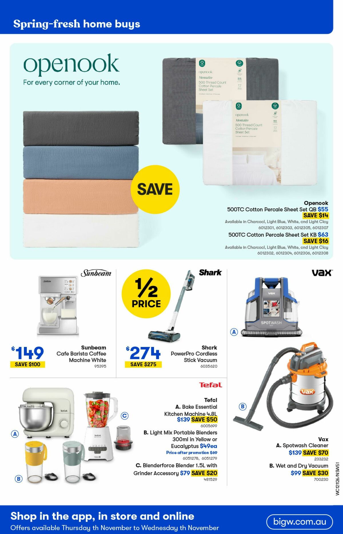Woolworths Catalogues from 12 November