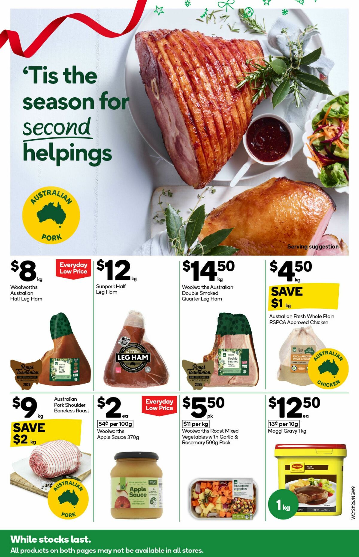 Woolworths Catalogues from 12 November