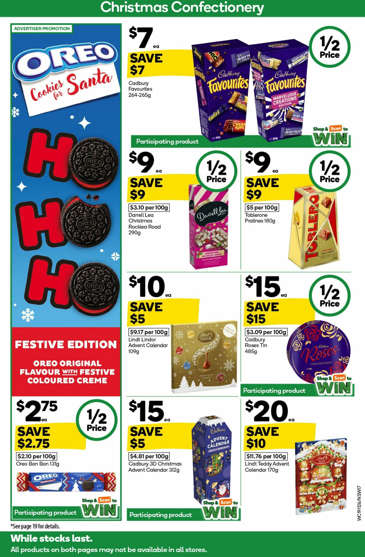 Woolworths Catalogues from 19 November
