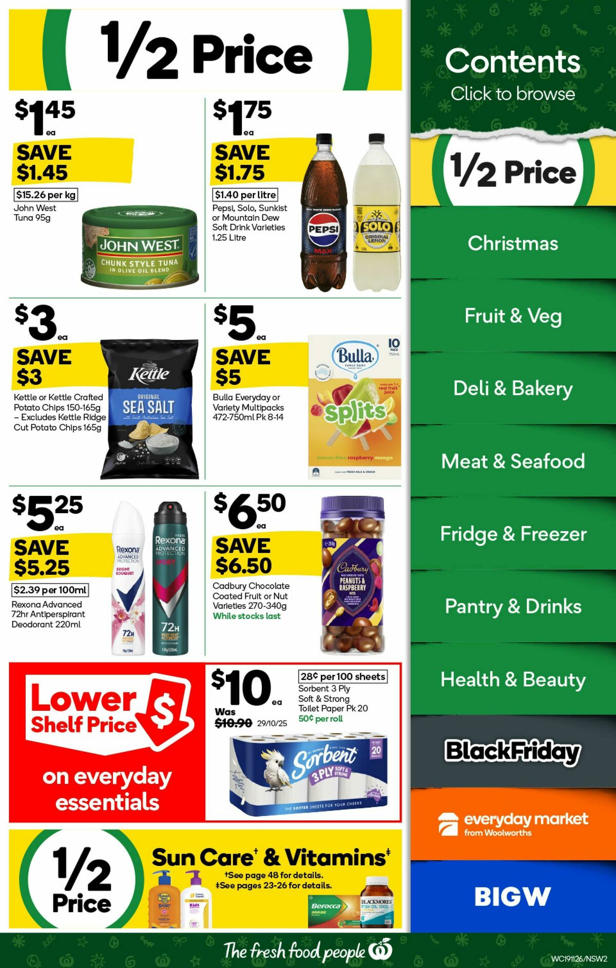 Woolworths Catalogues from 19 November