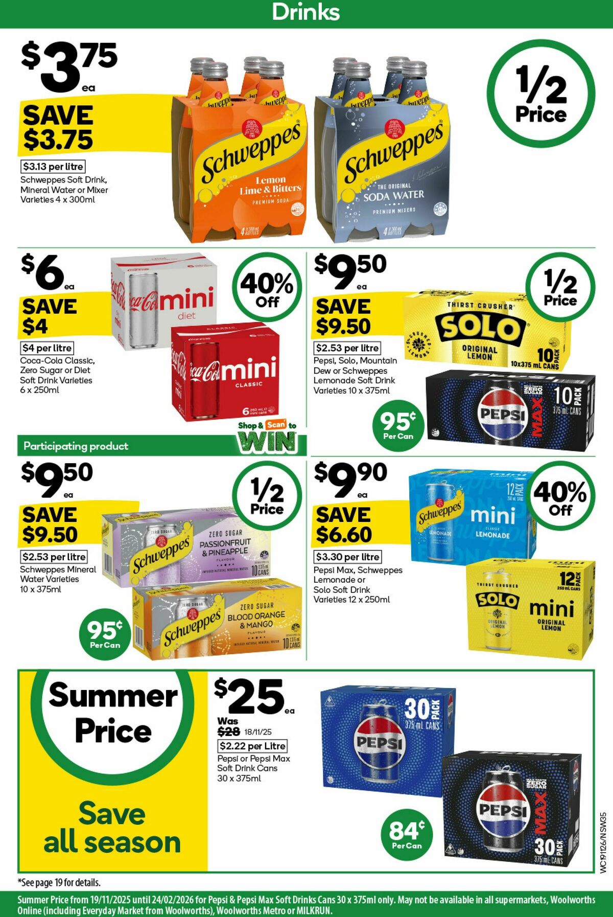 Woolworths Catalogues from 19 November
