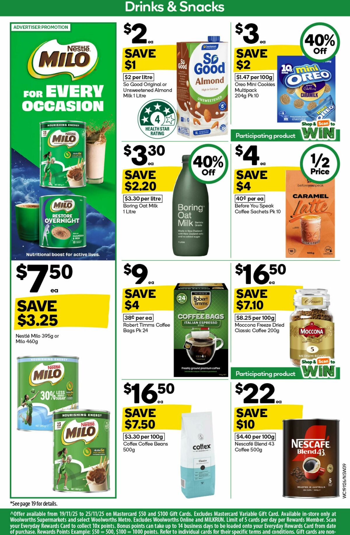 Woolworths Catalogues from 19 November