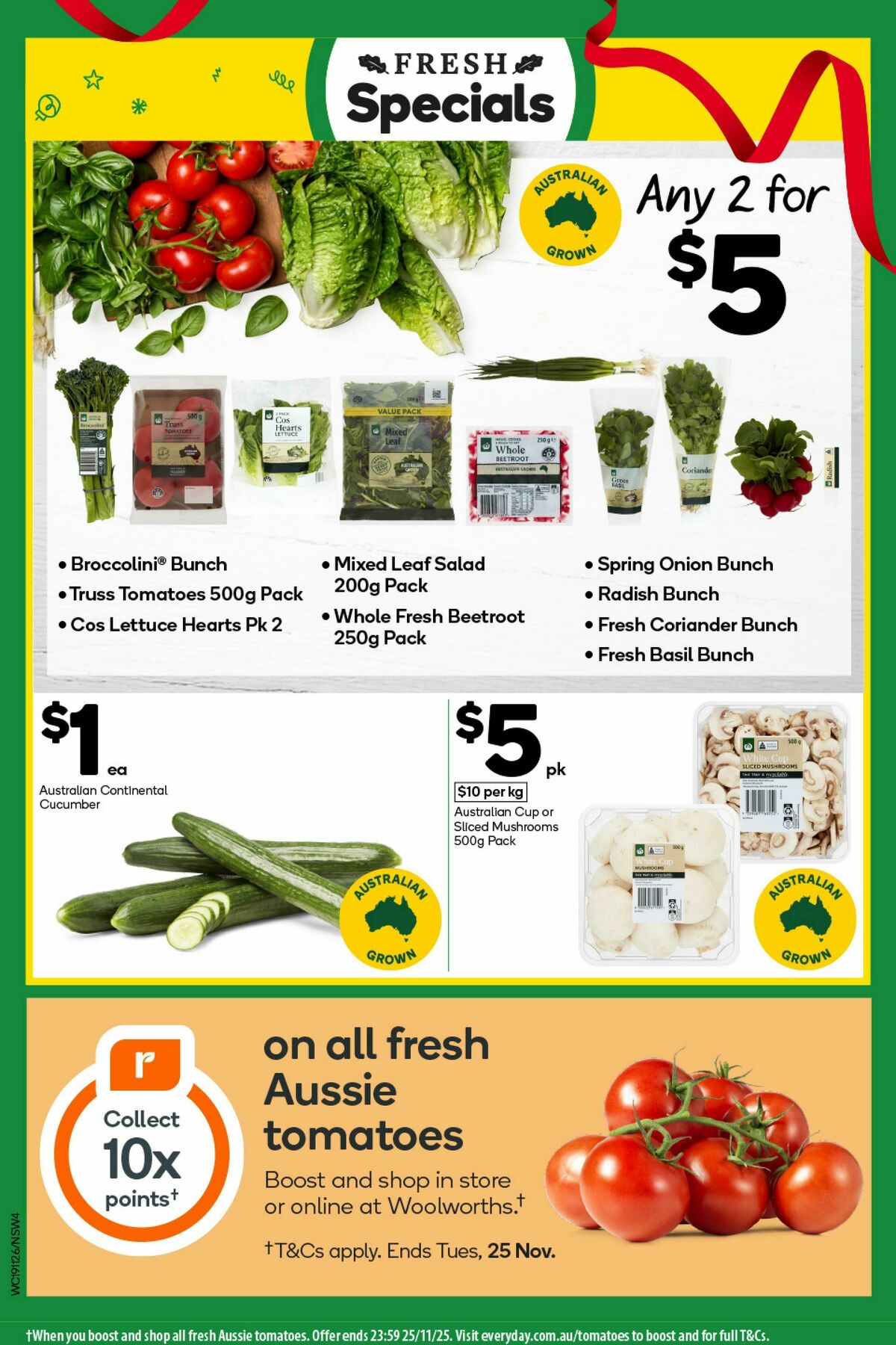 Woolworths Catalogues from 19 November