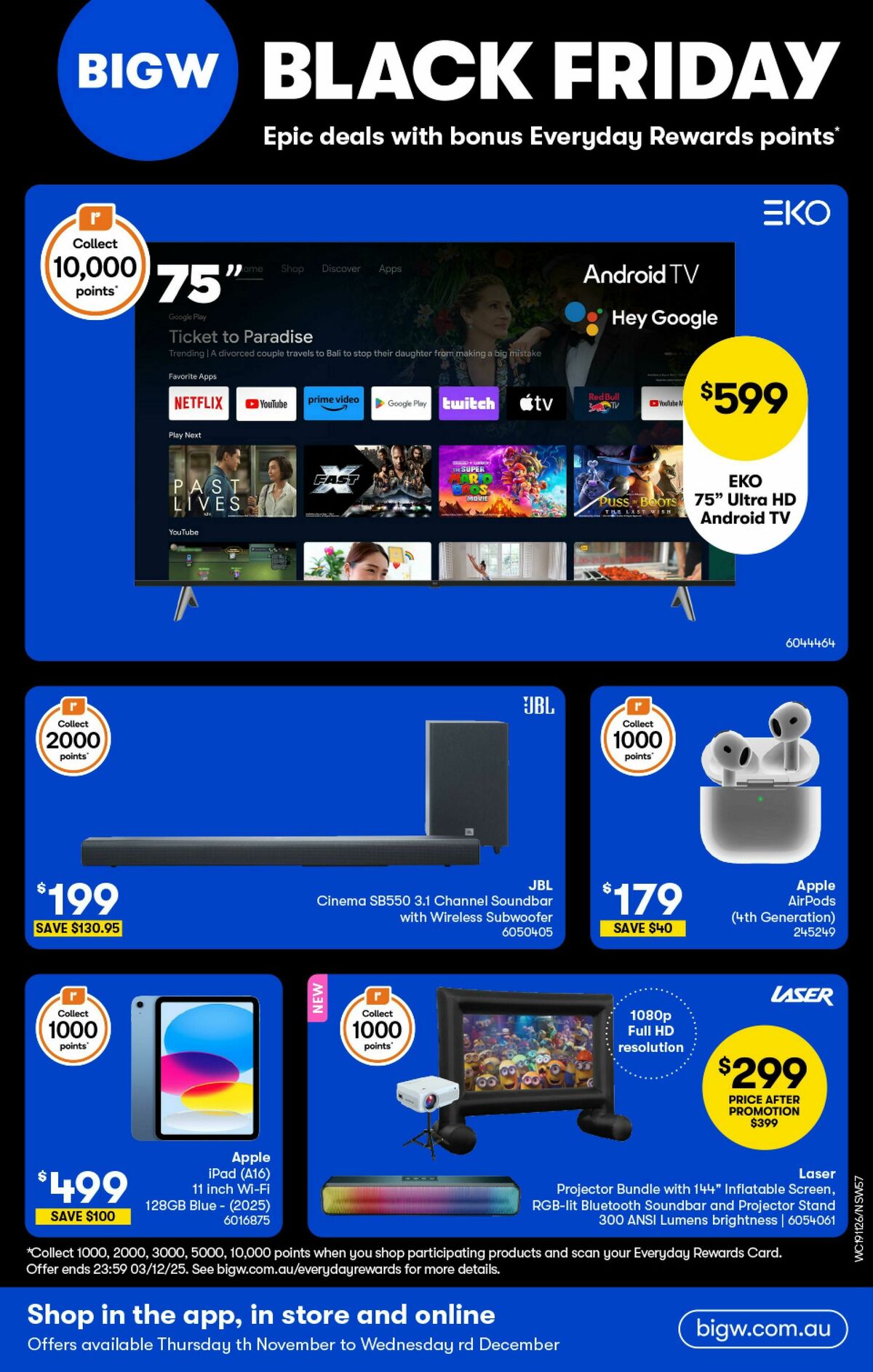 Woolworths Catalogues from 19 November