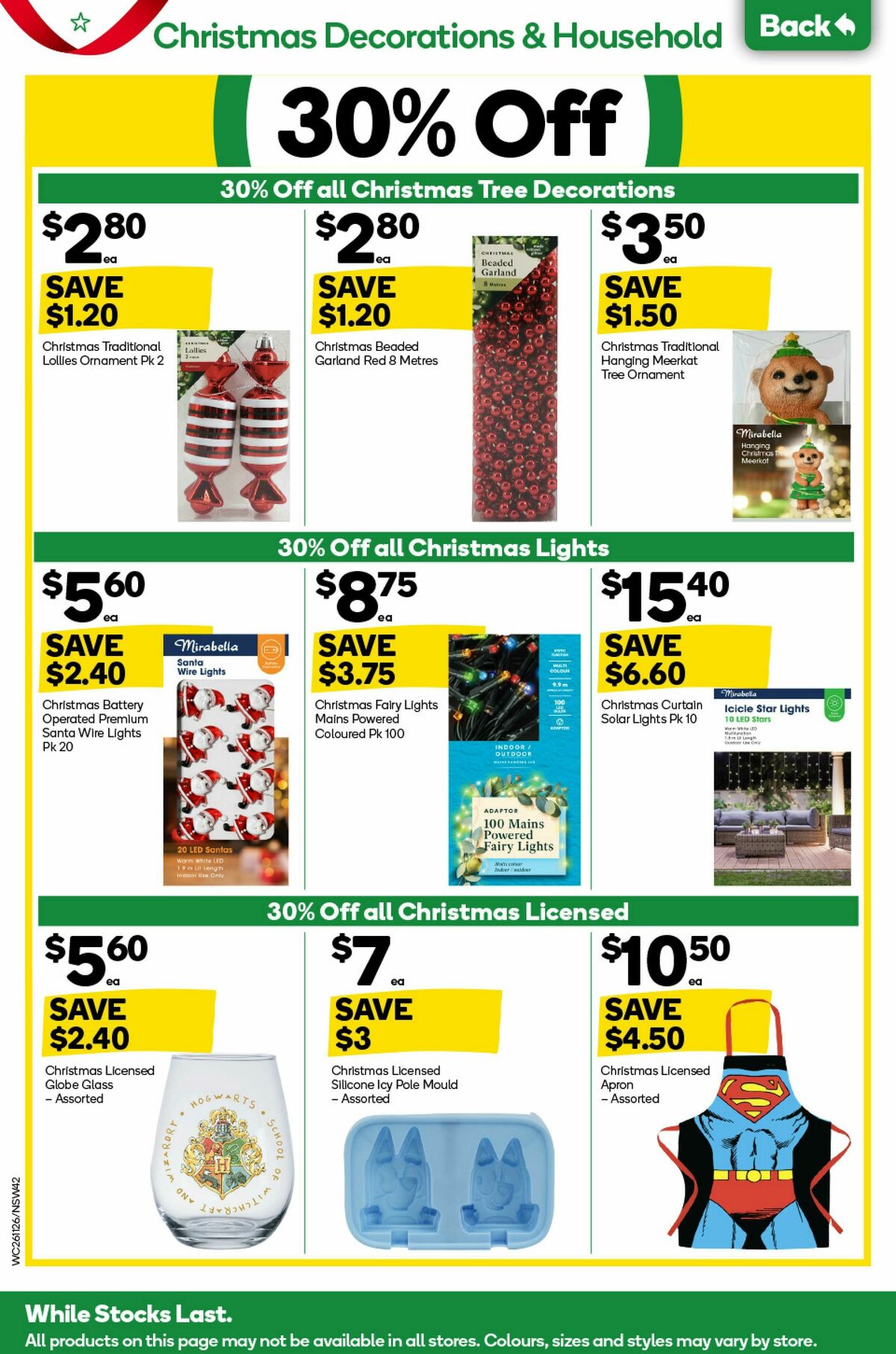 Woolworths Catalogues from 26 November