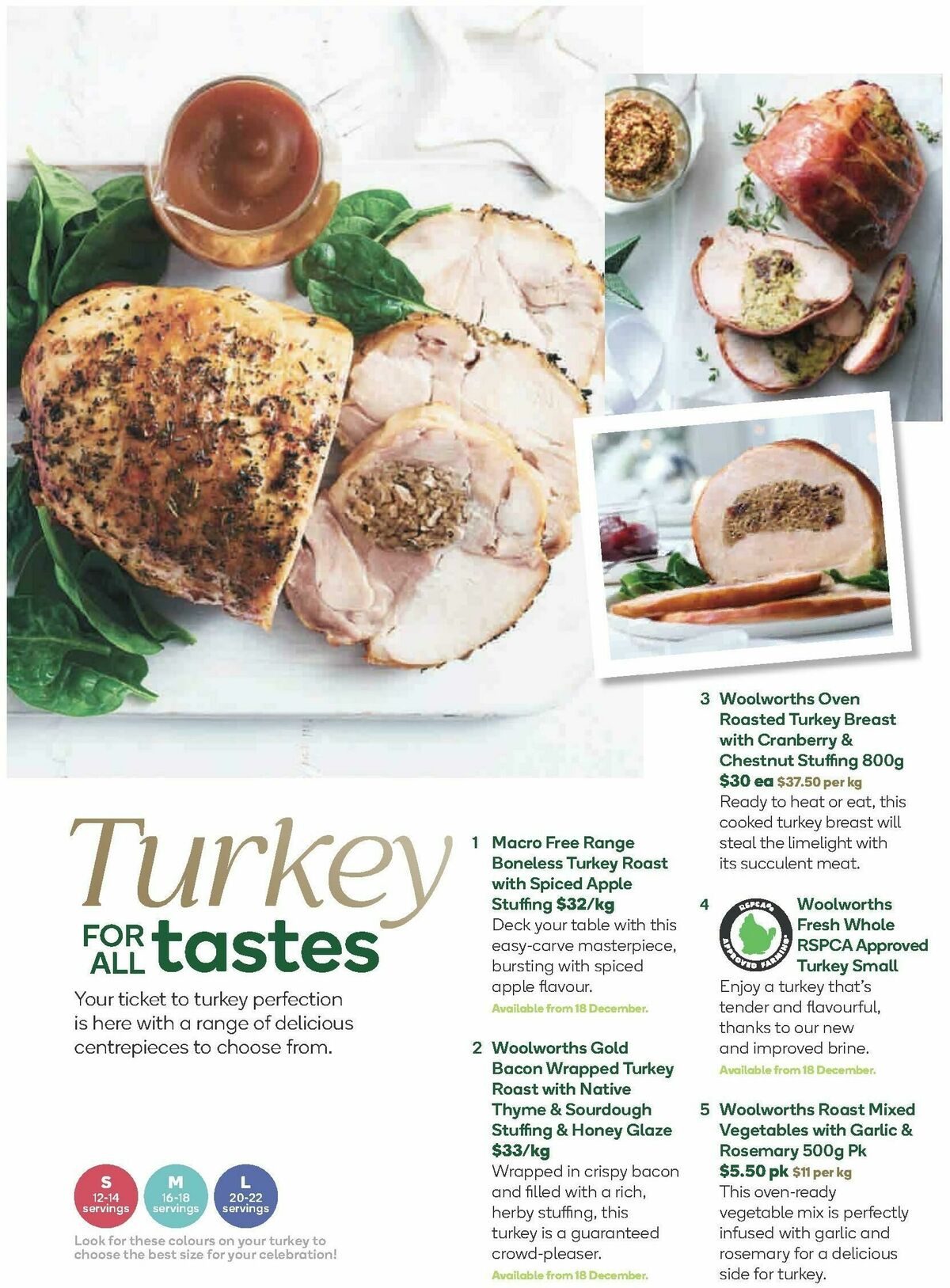 Woolworths Christmas Inspiration Guide Catalogues from 26 November