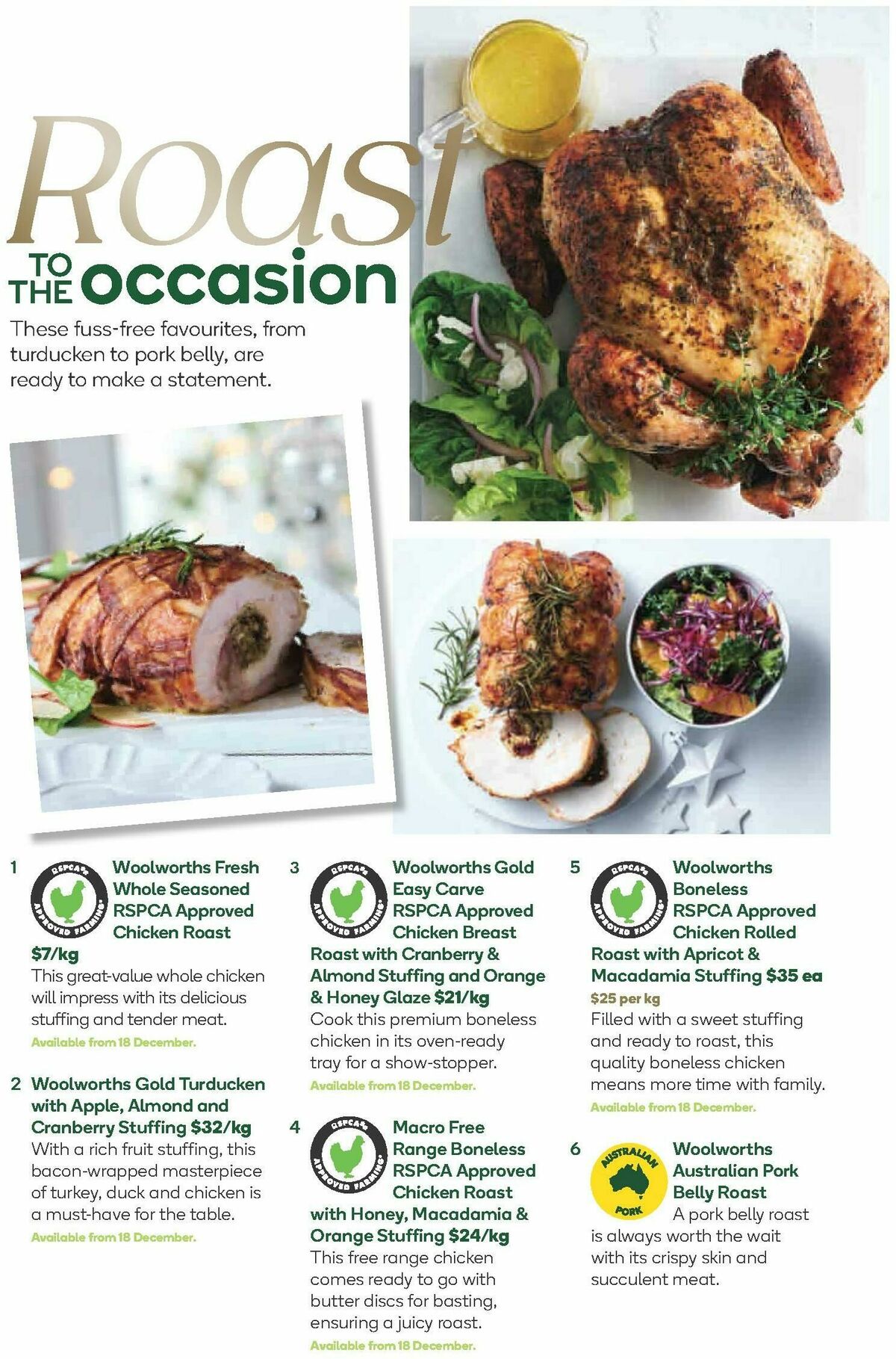 Woolworths Christmas Inspiration Guide Catalogues from 26 November