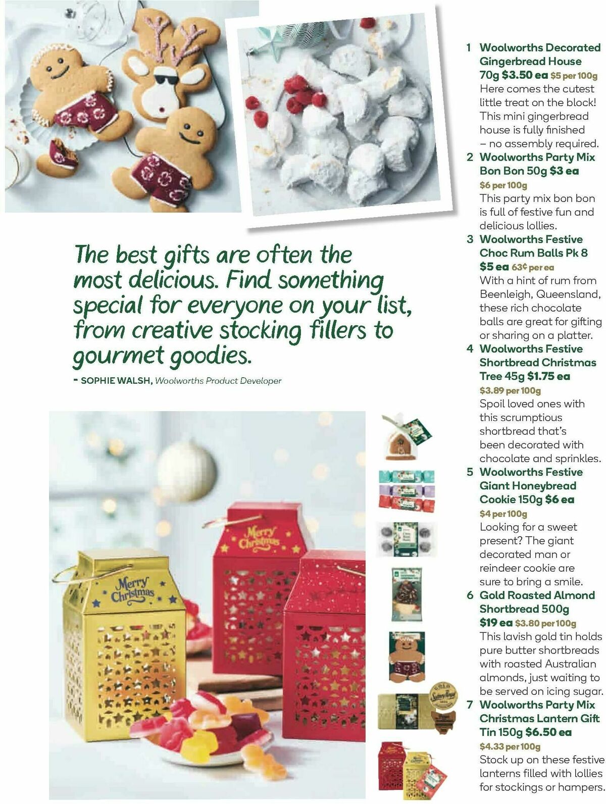 Woolworths Christmas Inspiration Guide Catalogues from 26 November