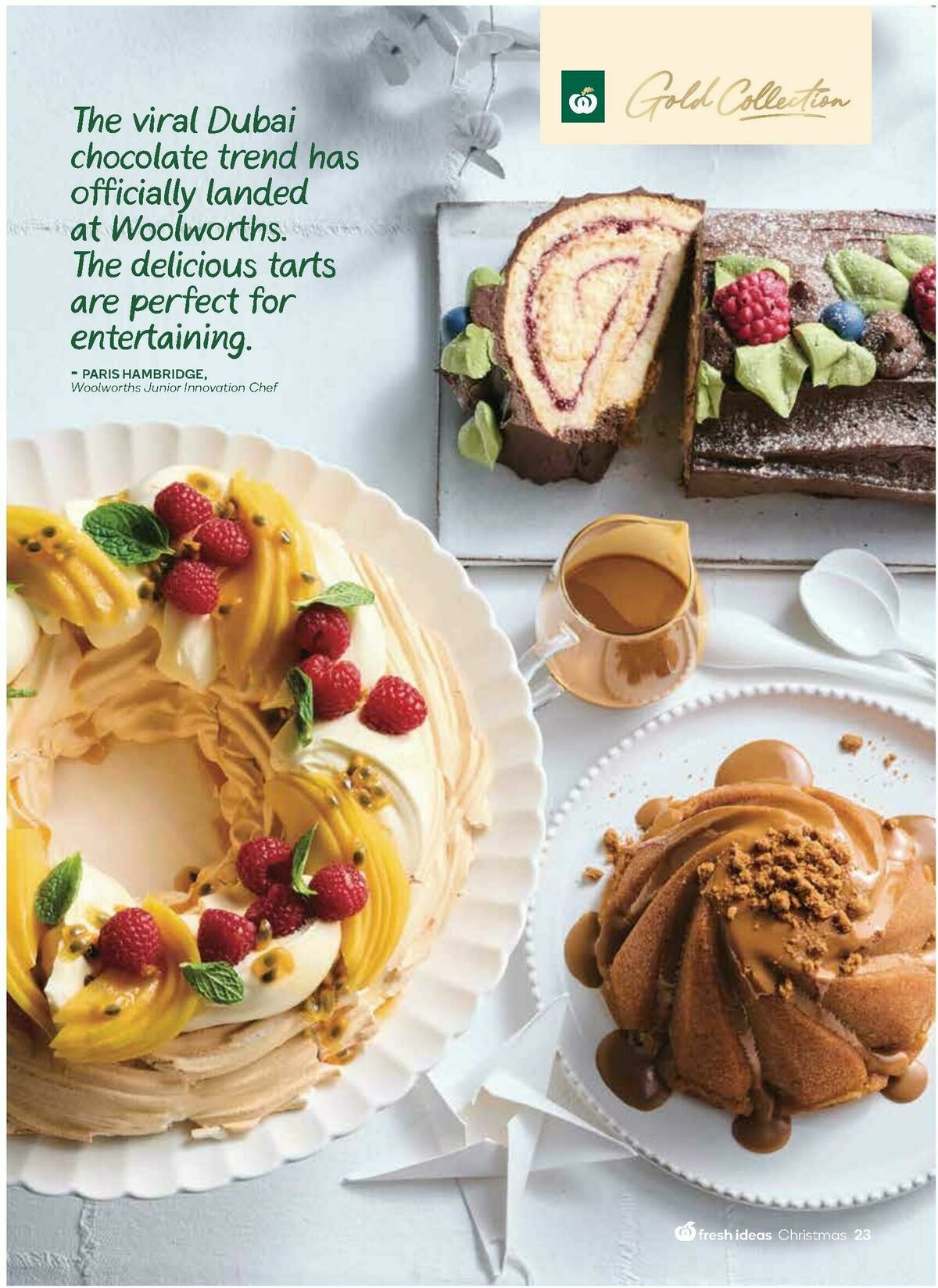 Woolworths Christmas Inspiration Guide Catalogues from 26 November