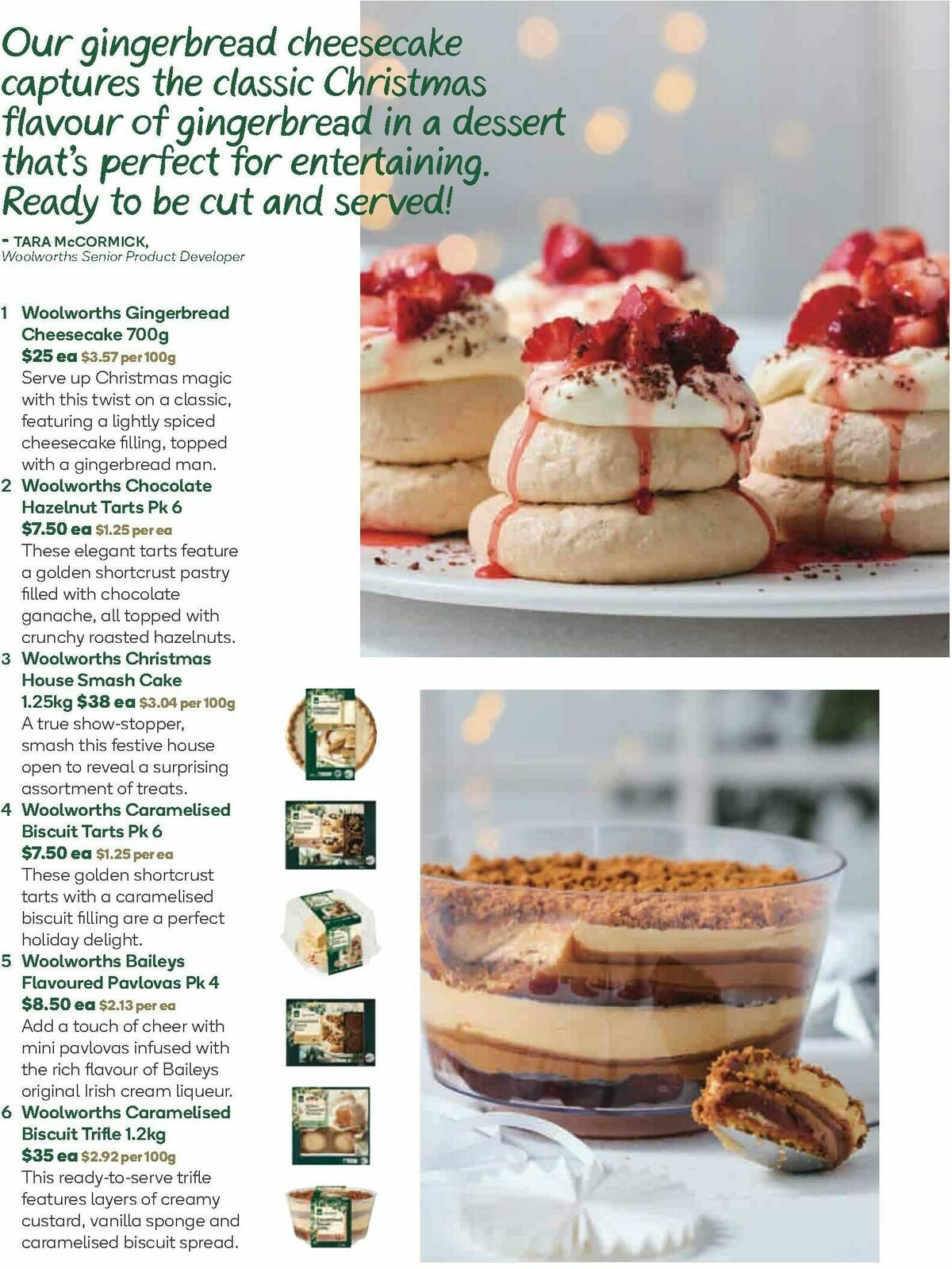 Woolworths Christmas Inspiration Guide Catalogues from 26 November