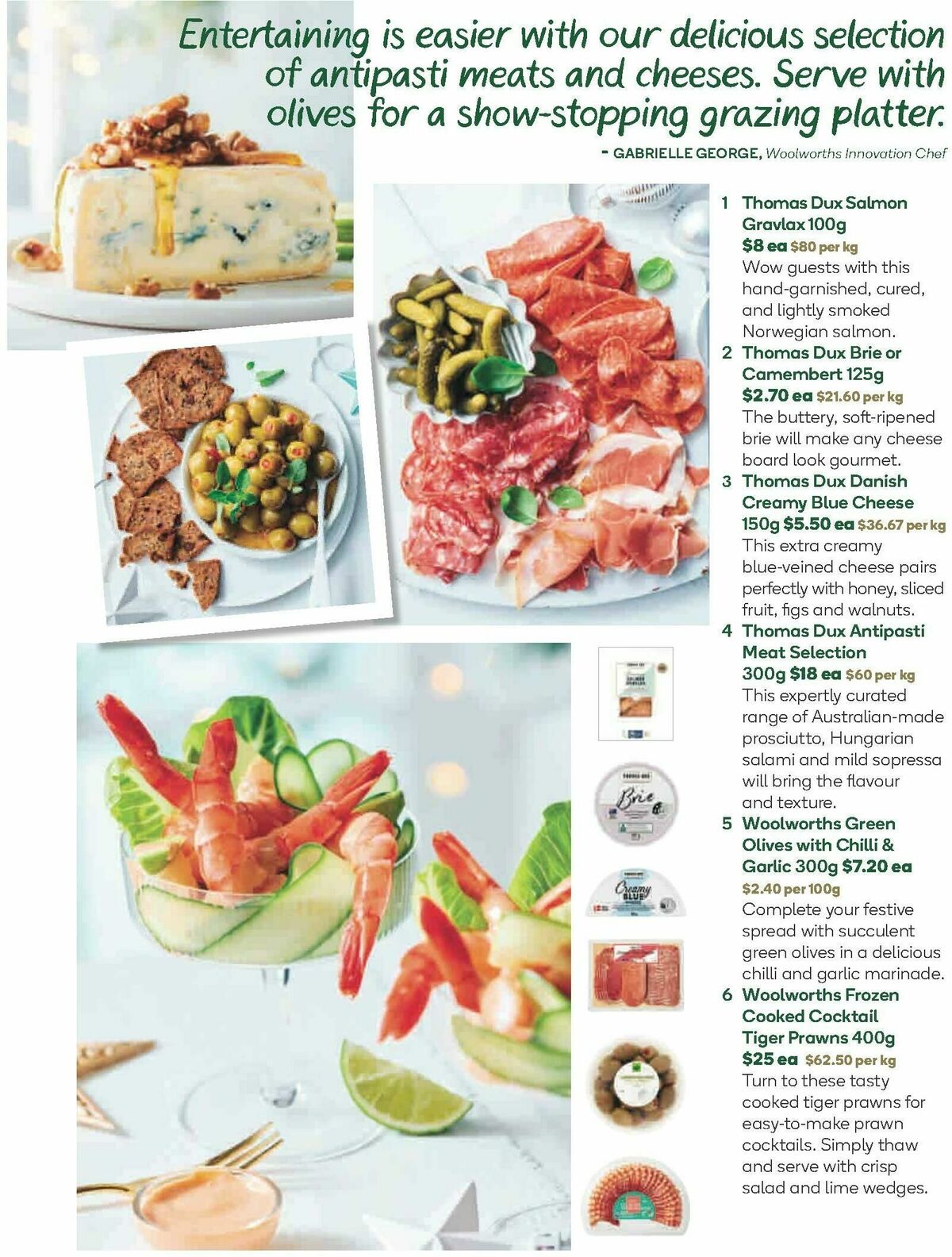 Woolworths Christmas Inspiration Guide Catalogues from 26 November