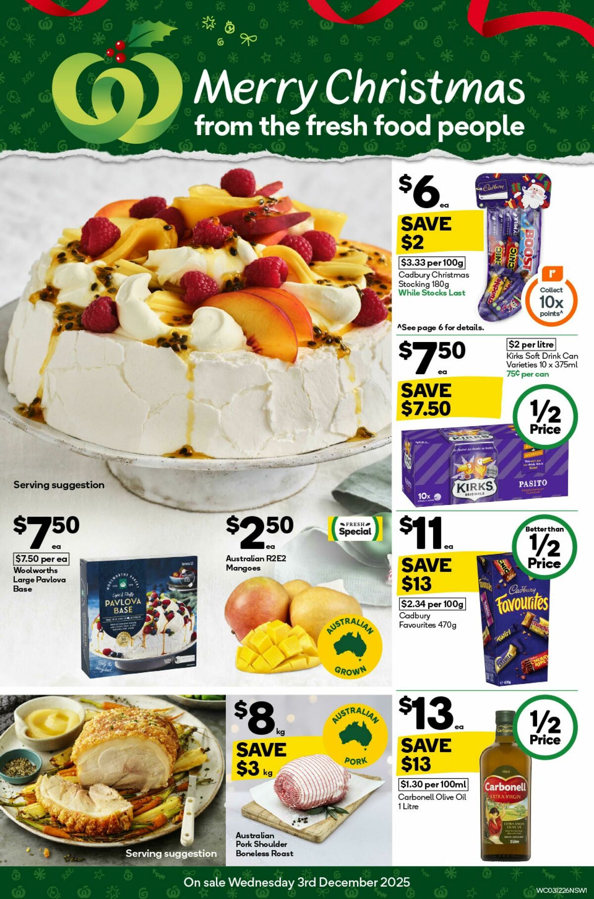 Woolworths Catalogues from 3 December