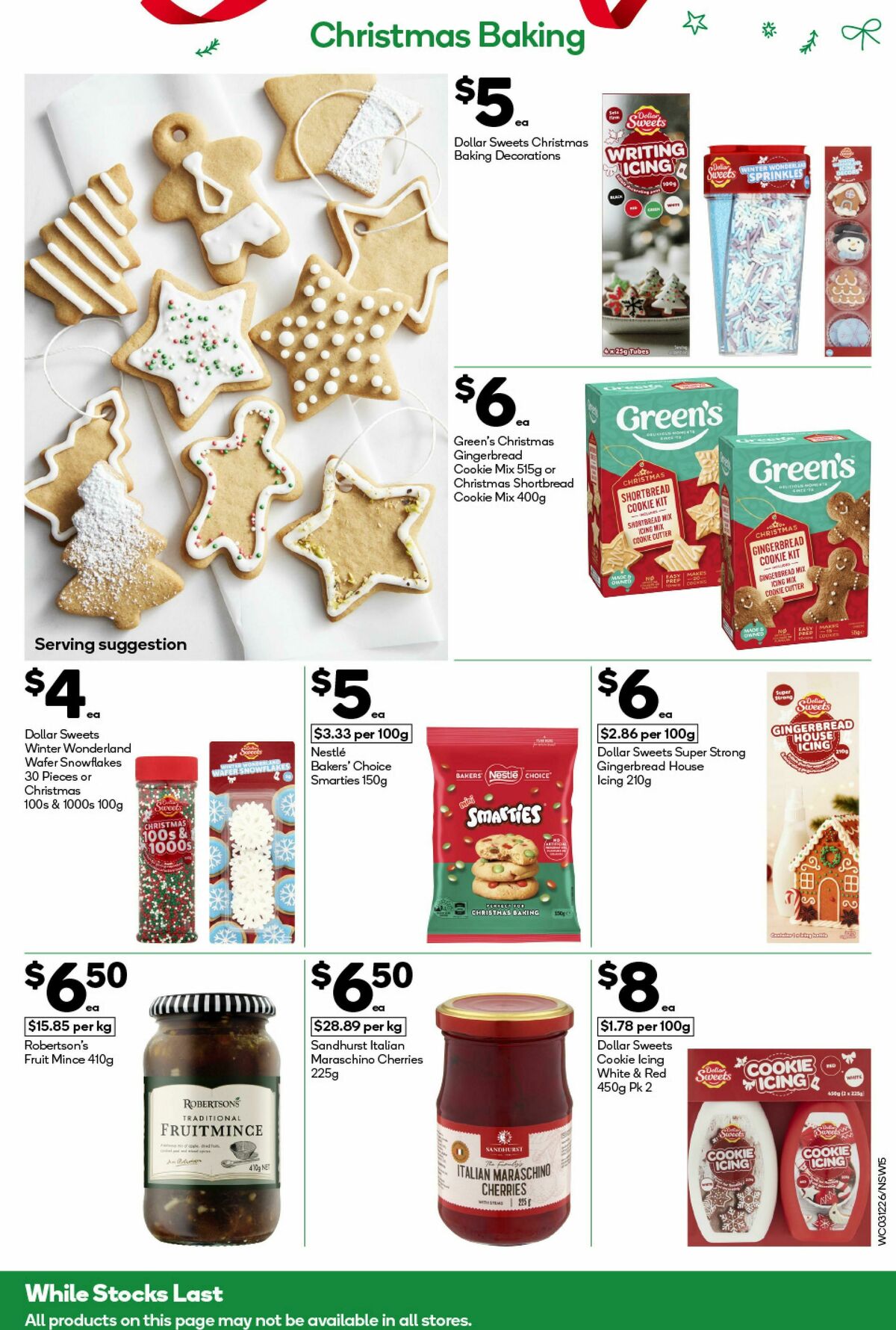 Woolworths Catalogues from 3 December
