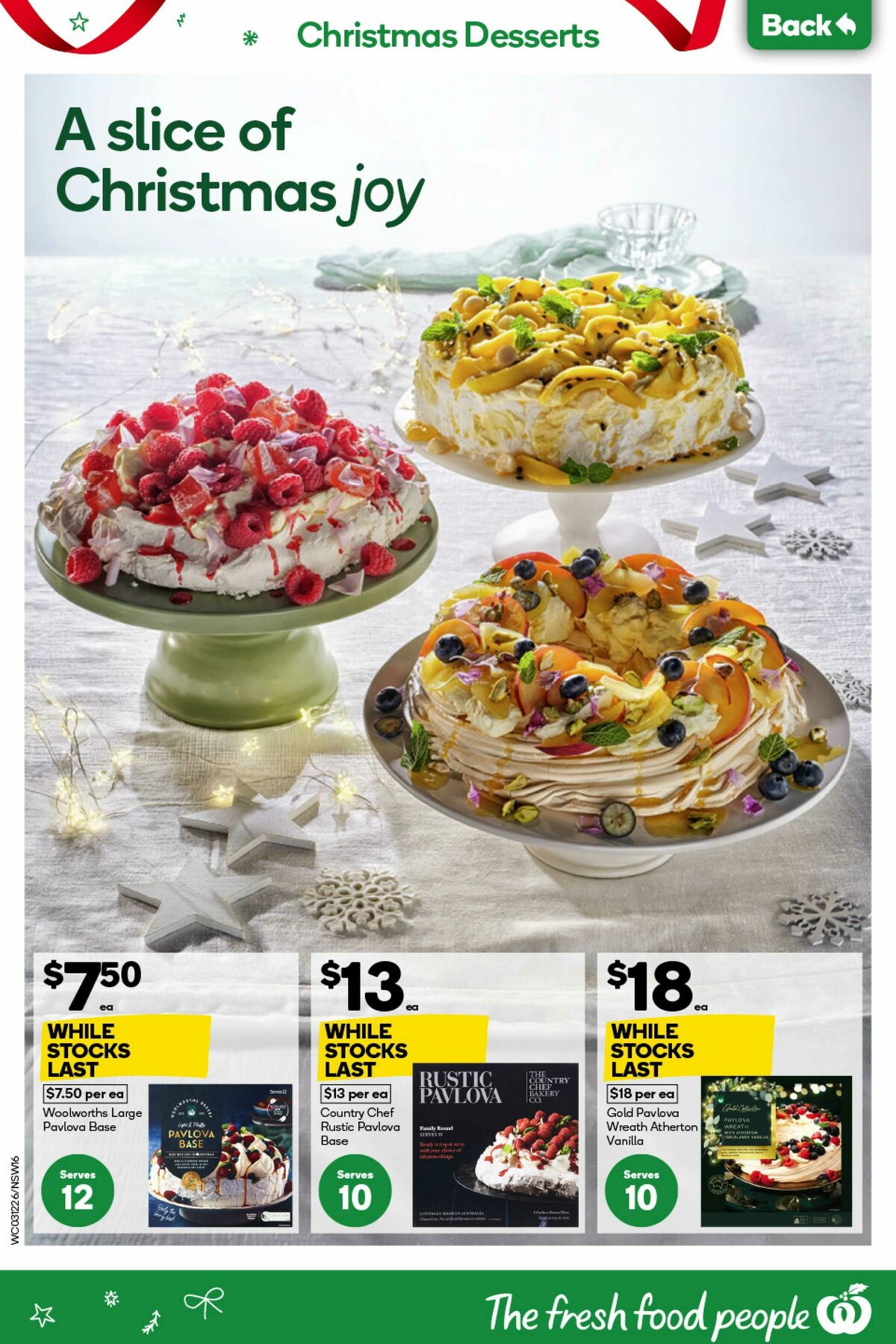 Woolworths Catalogues from 3 December
