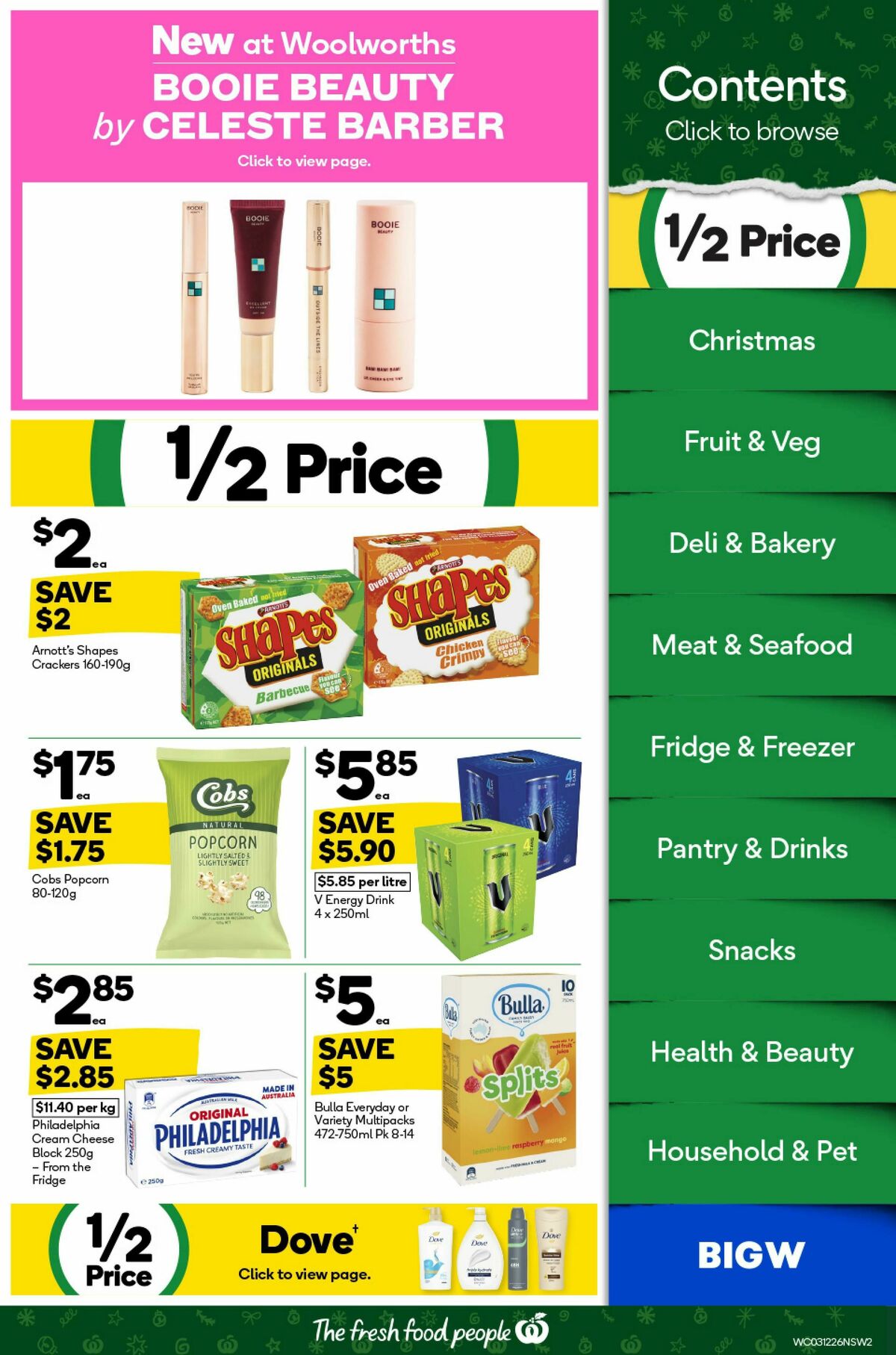 Woolworths Catalogues from 3 December
