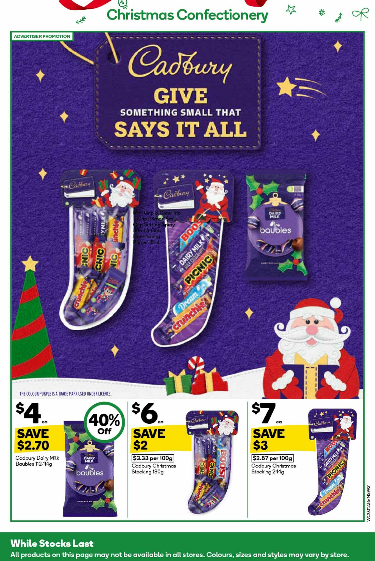 Woolworths Catalogues from 3 December