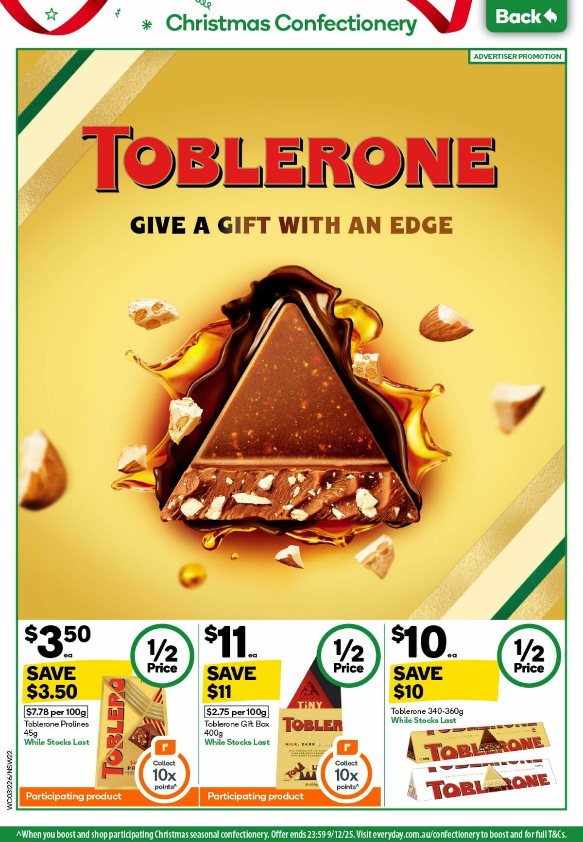 Woolworths Catalogues from 3 December