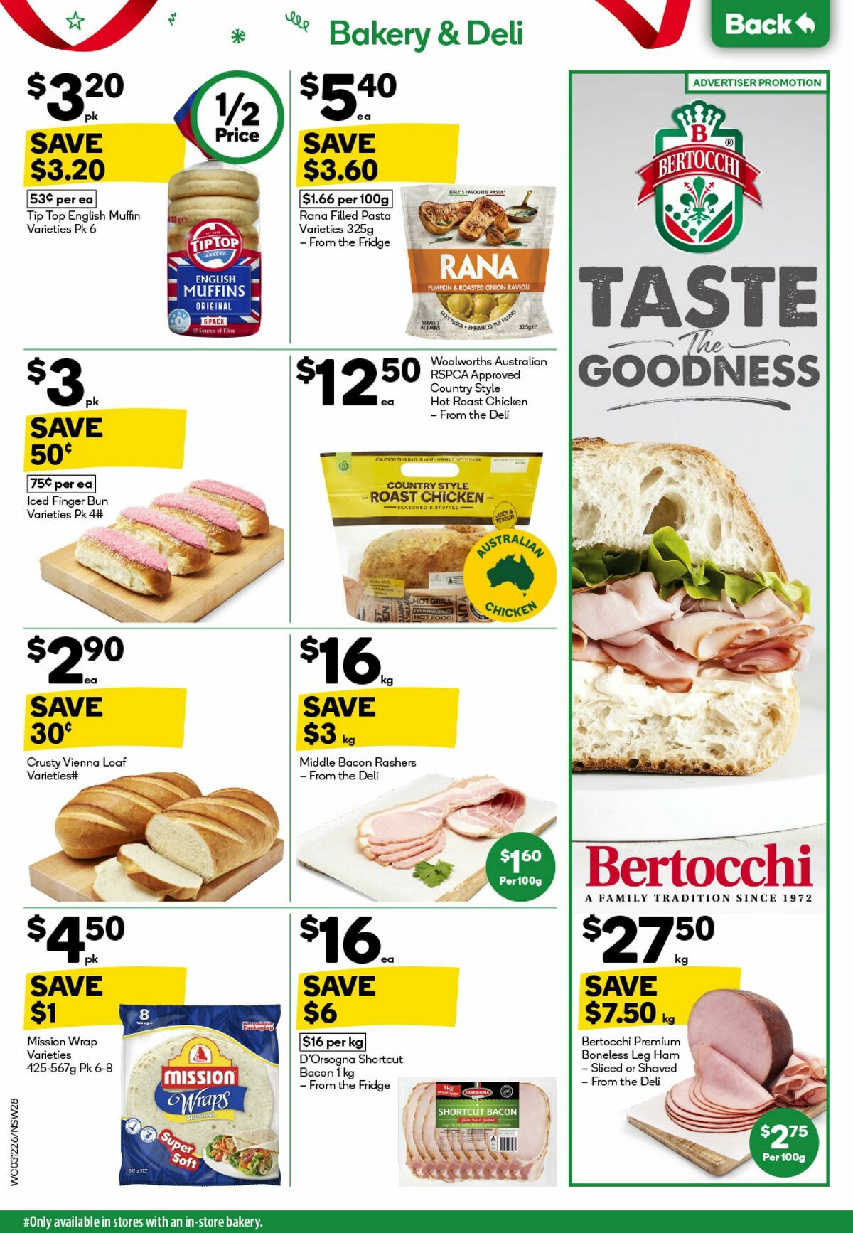 Woolworths Catalogues from 3 December