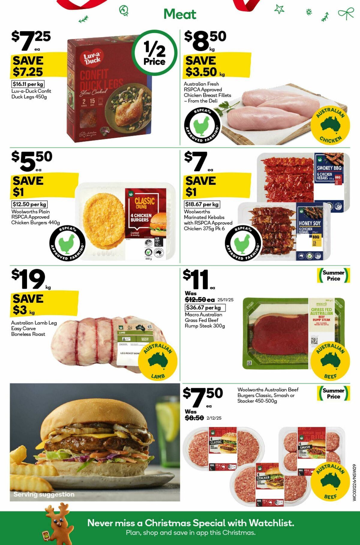 Woolworths Catalogues from 3 December