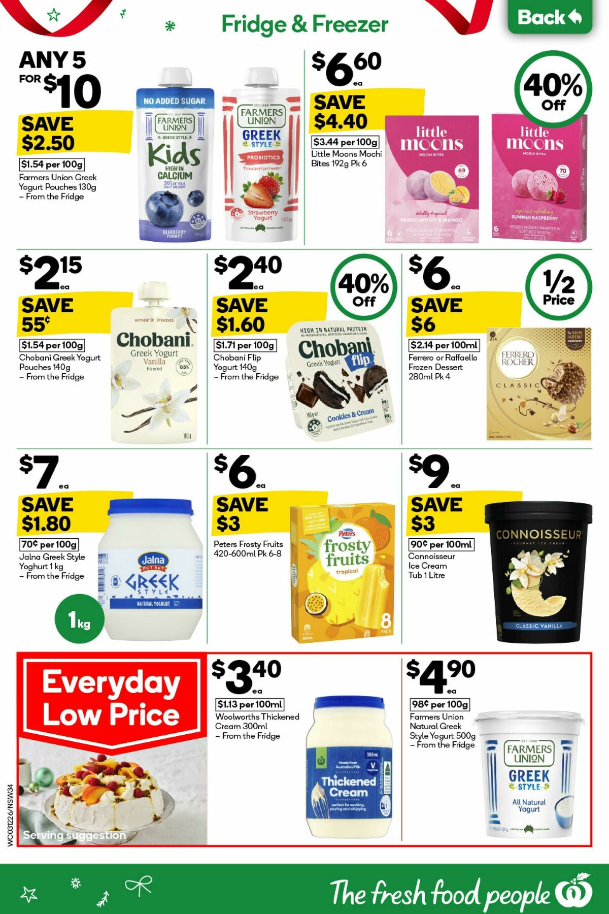 Woolworths Catalogues from 3 December