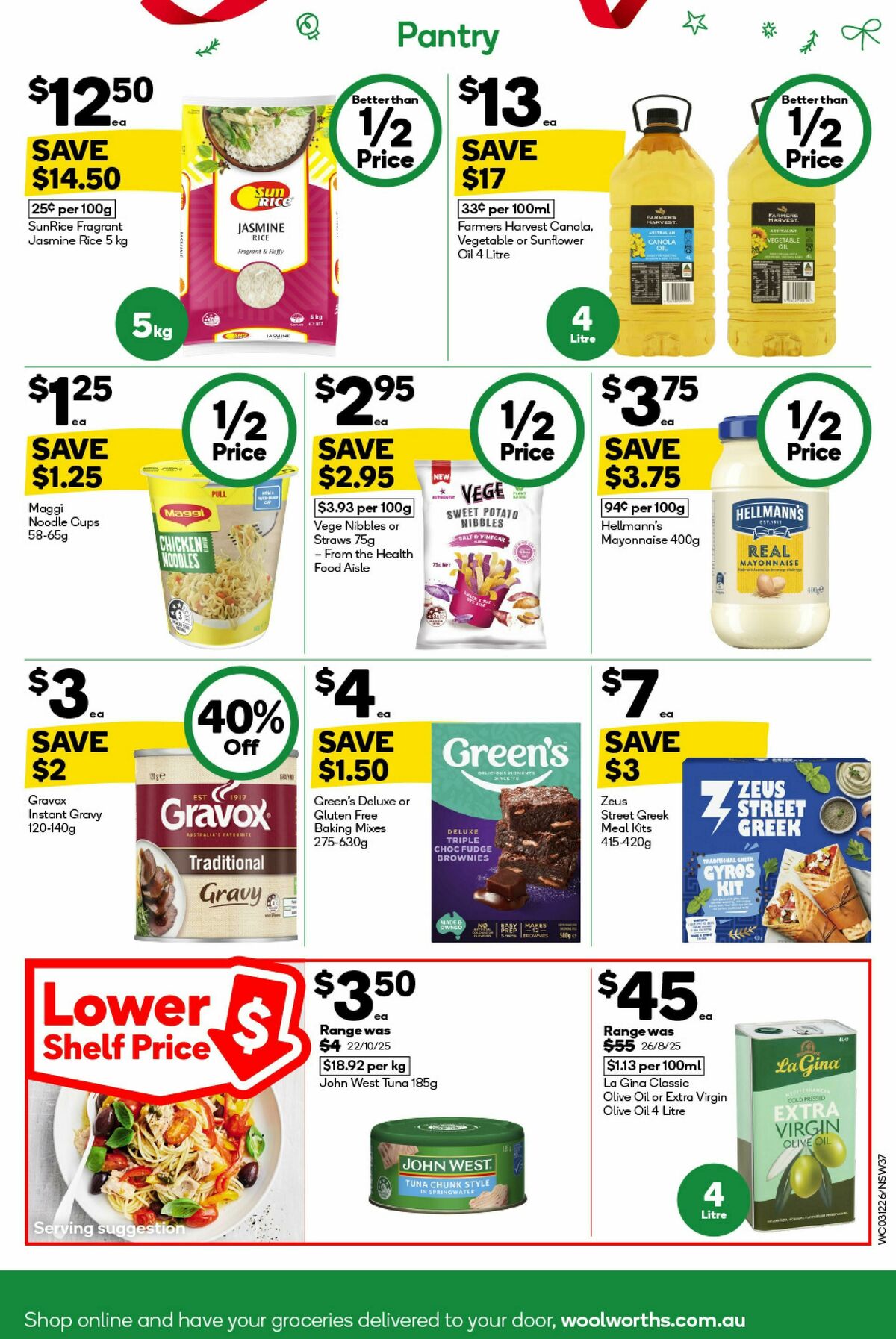 Woolworths Catalogues from 3 December