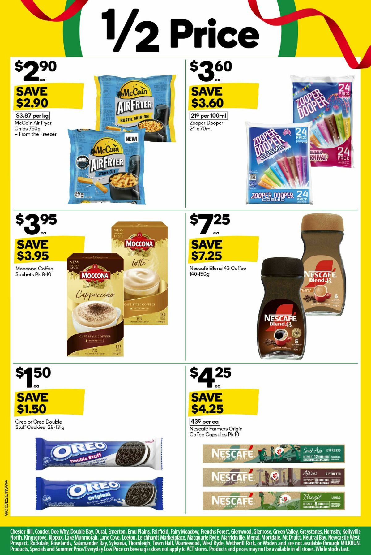 Woolworths Catalogues from 3 December