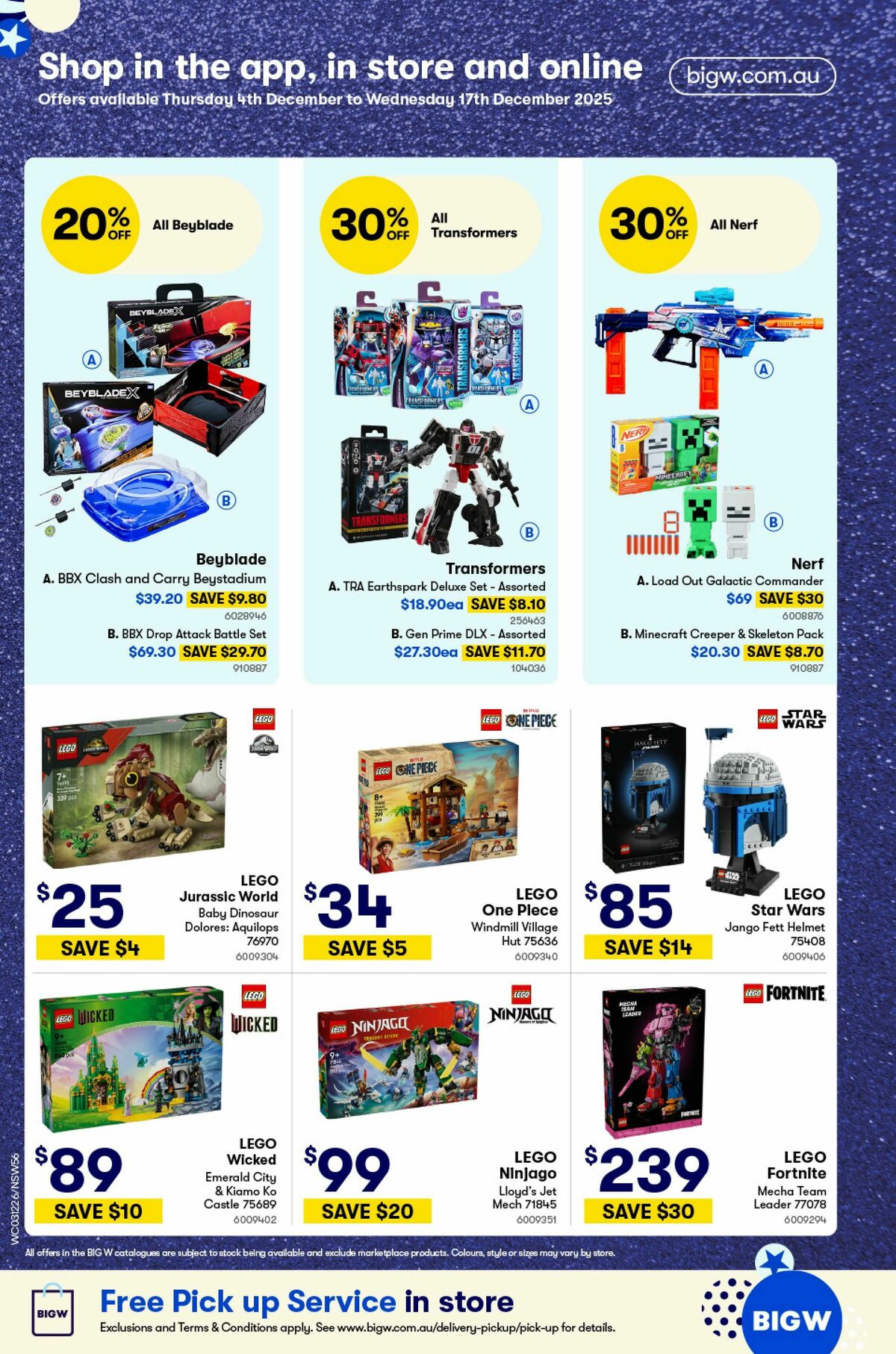 Woolworths Catalogues from 3 December
