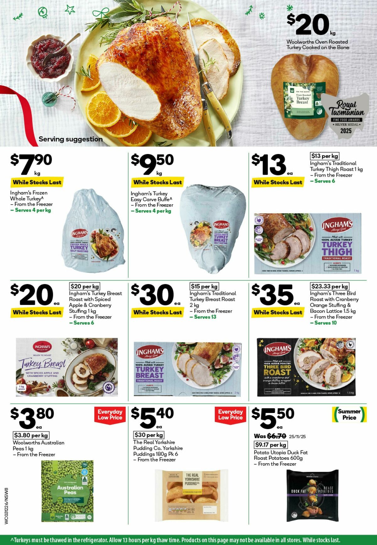 Woolworths Catalogues from 3 December