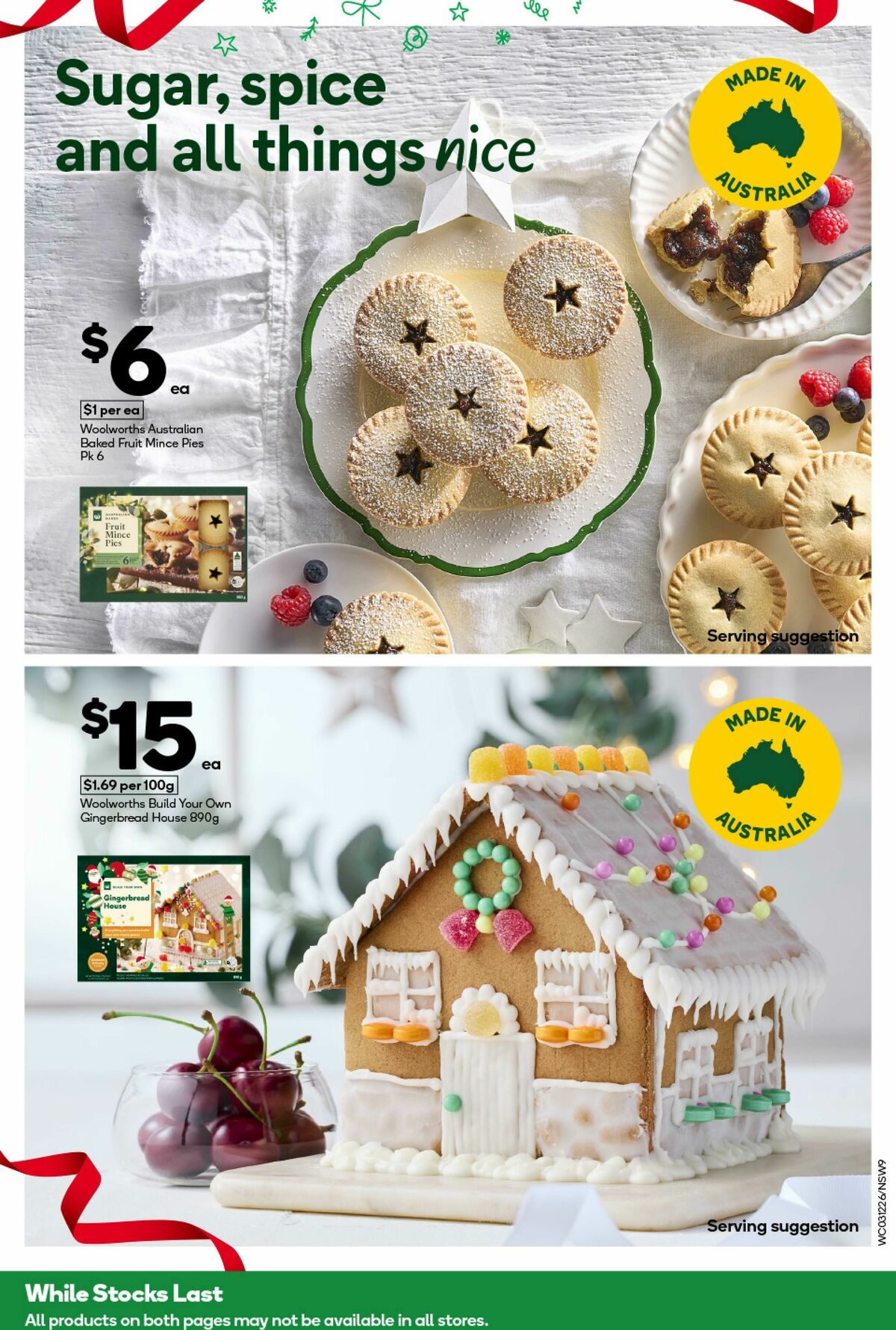 Woolworths Catalogues from 3 December