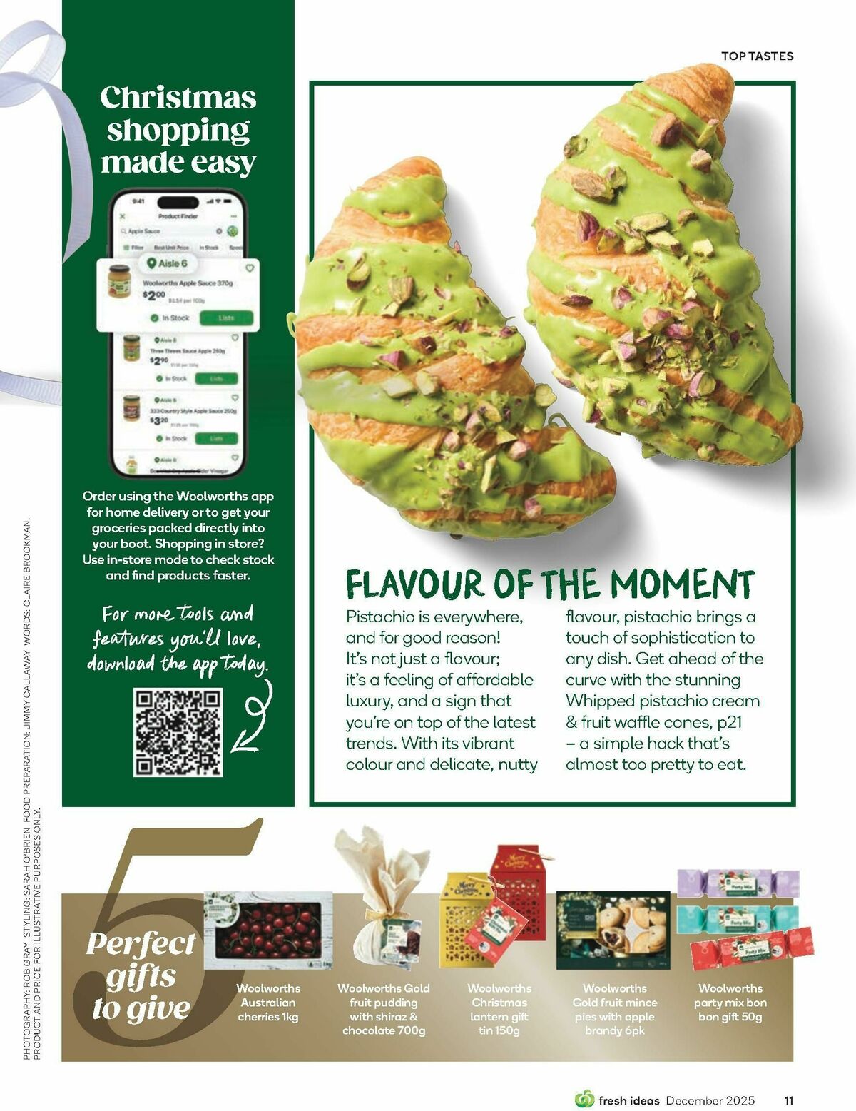 Woolworths Fresh Ideas Magazine December Catalogues from 1 December
