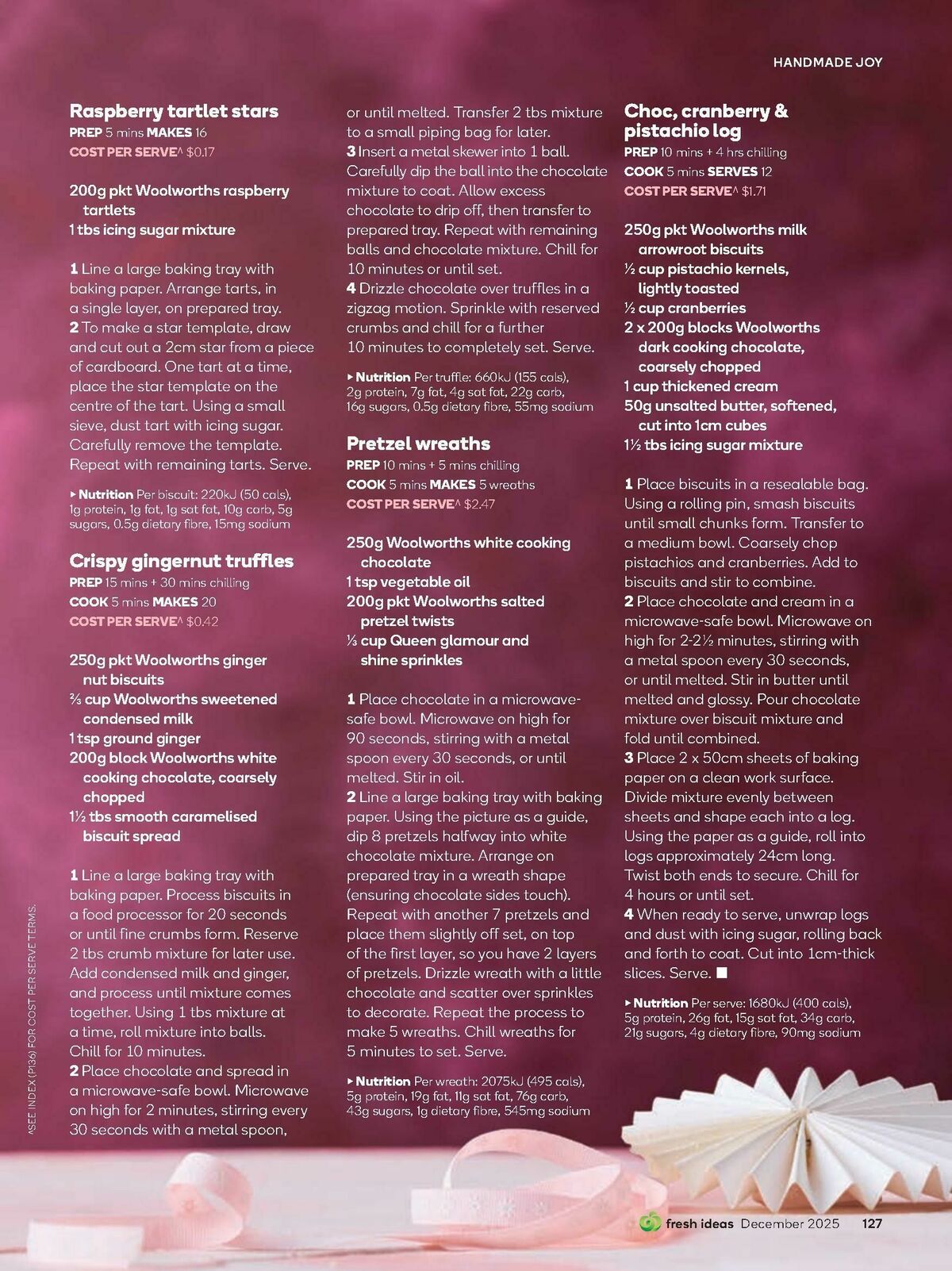 Woolworths Fresh Ideas Magazine December Catalogues from 1 December