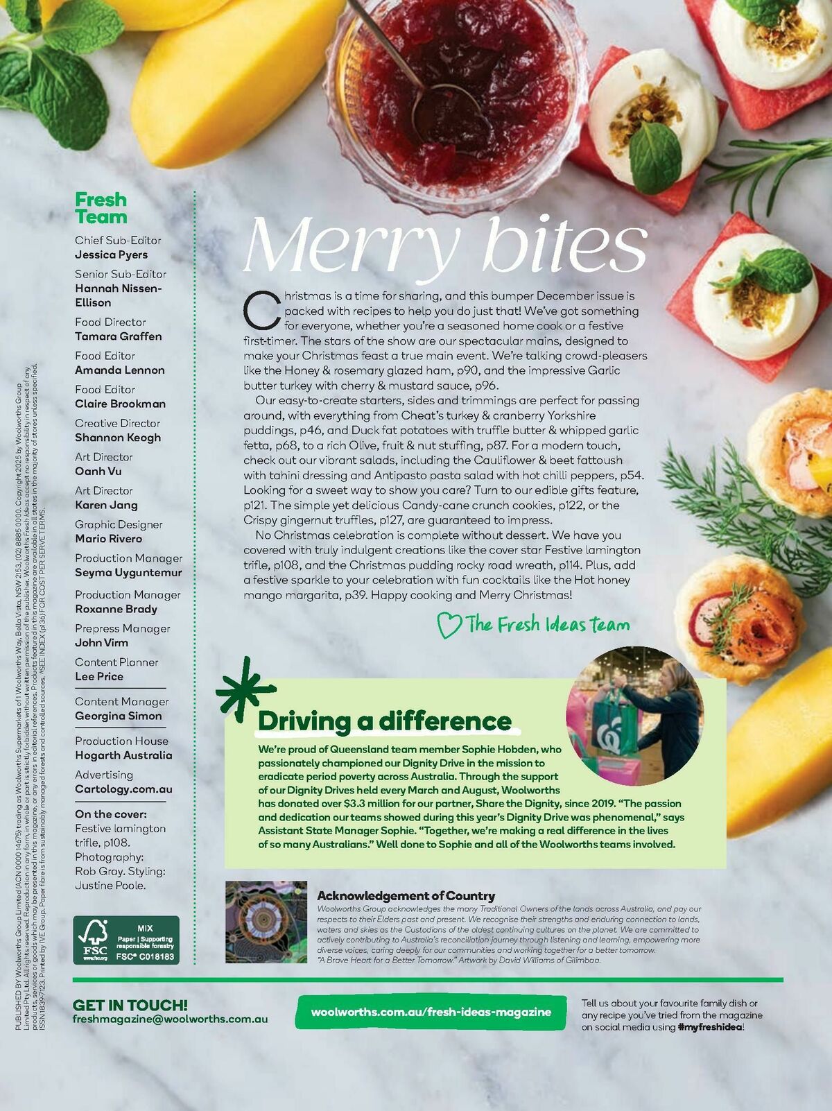 Woolworths Fresh Ideas Magazine December Catalogues from 1 December