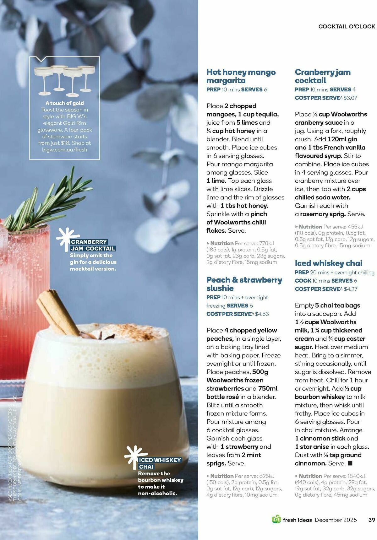 Woolworths Fresh Ideas Magazine December Catalogues from 1 December