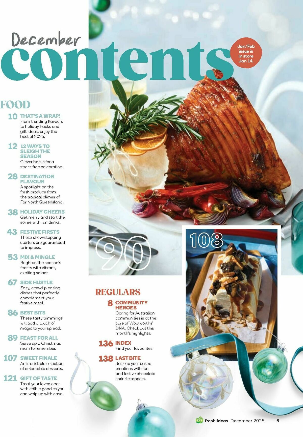 Woolworths Fresh Ideas Magazine December Catalogues from 1 December