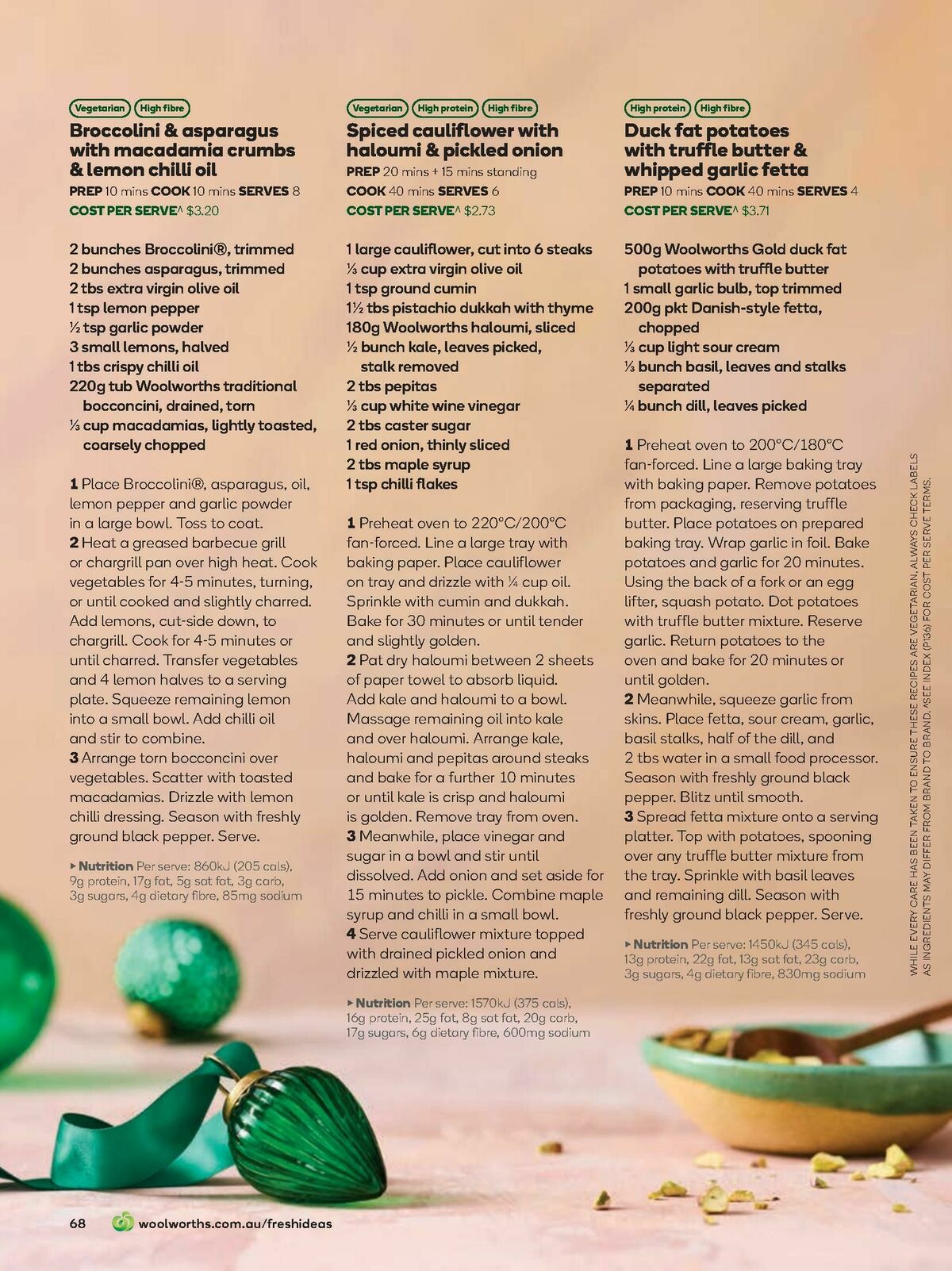 Woolworths Fresh Ideas Magazine December Catalogues from 1 December