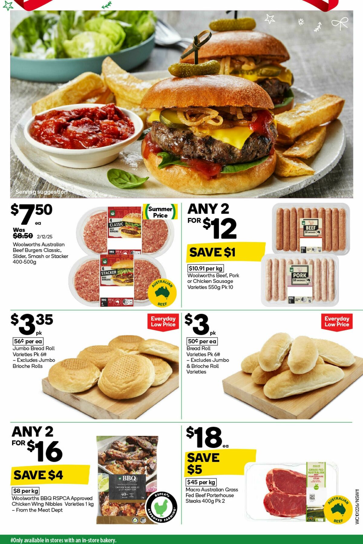 Woolworths Catalogues from 10 December