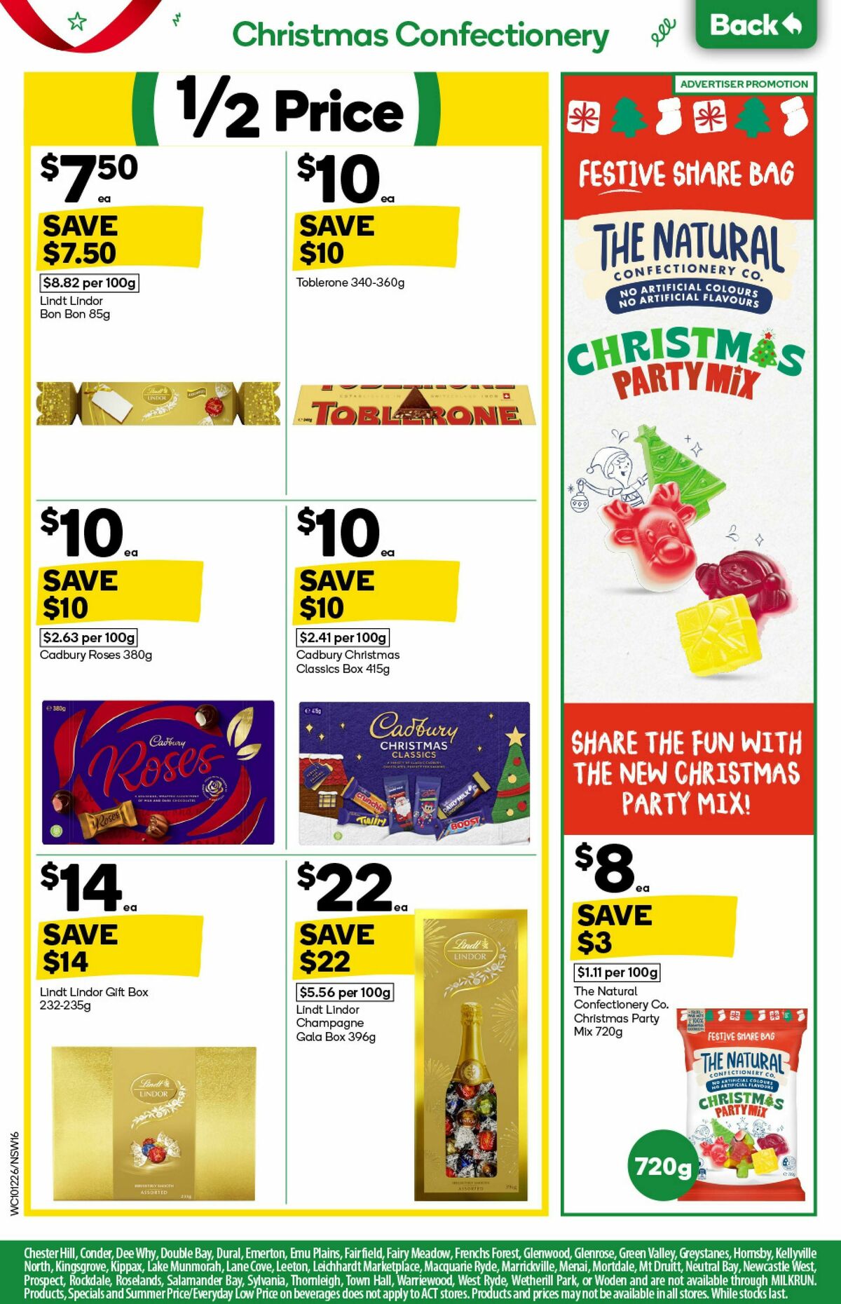 Woolworths Catalogues from 10 December
