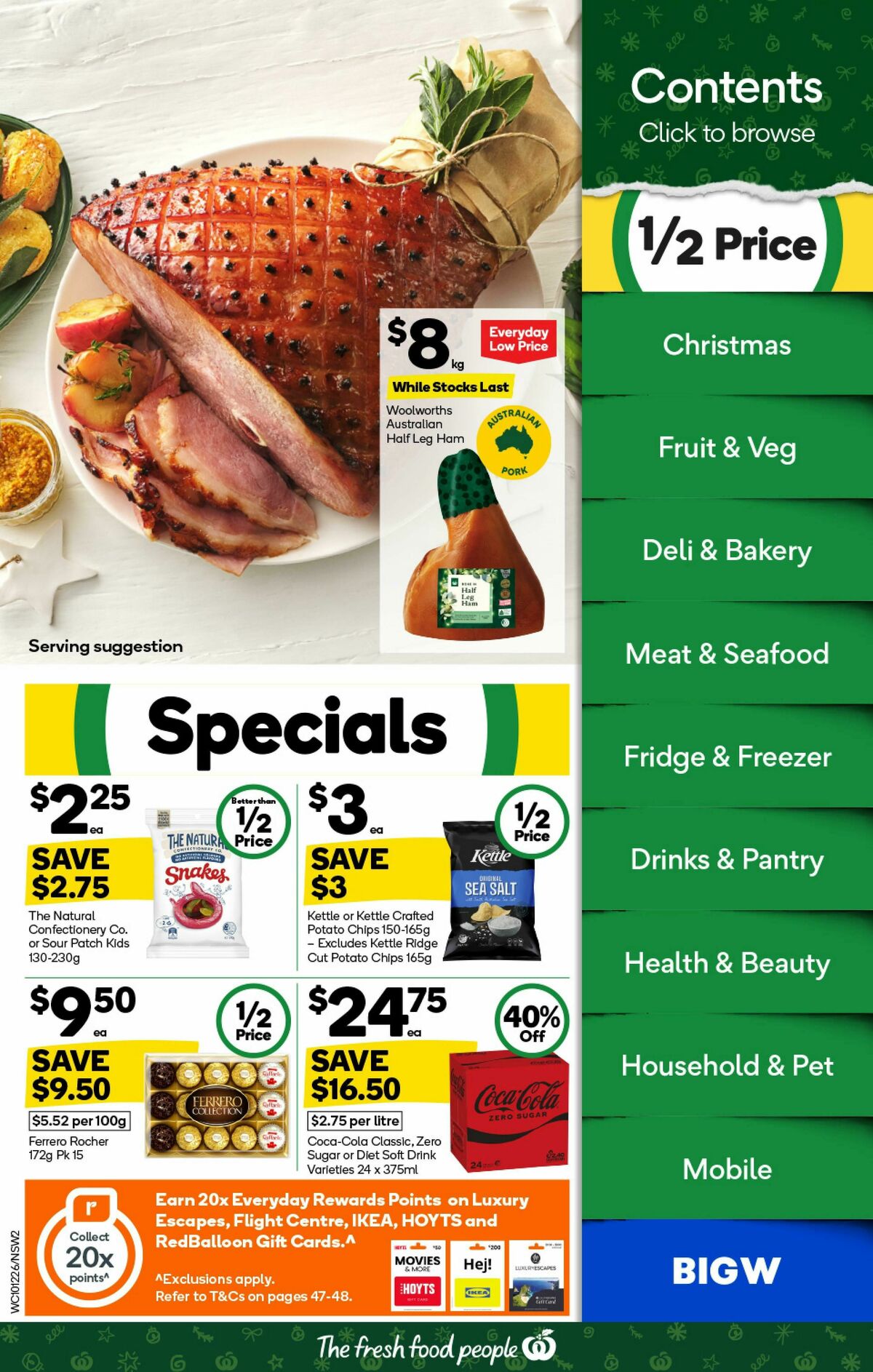 Woolworths Catalogues from 10 December
