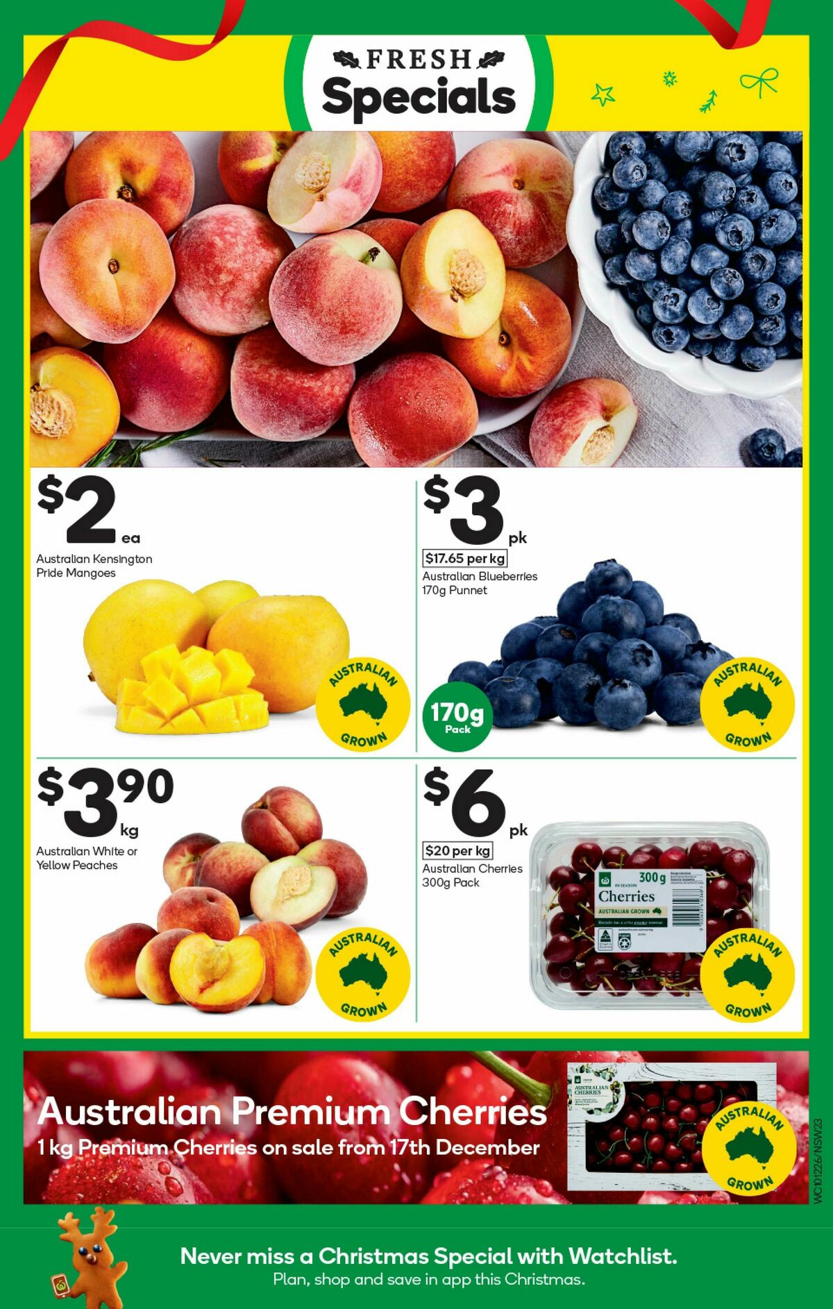 Woolworths Catalogues from 10 December