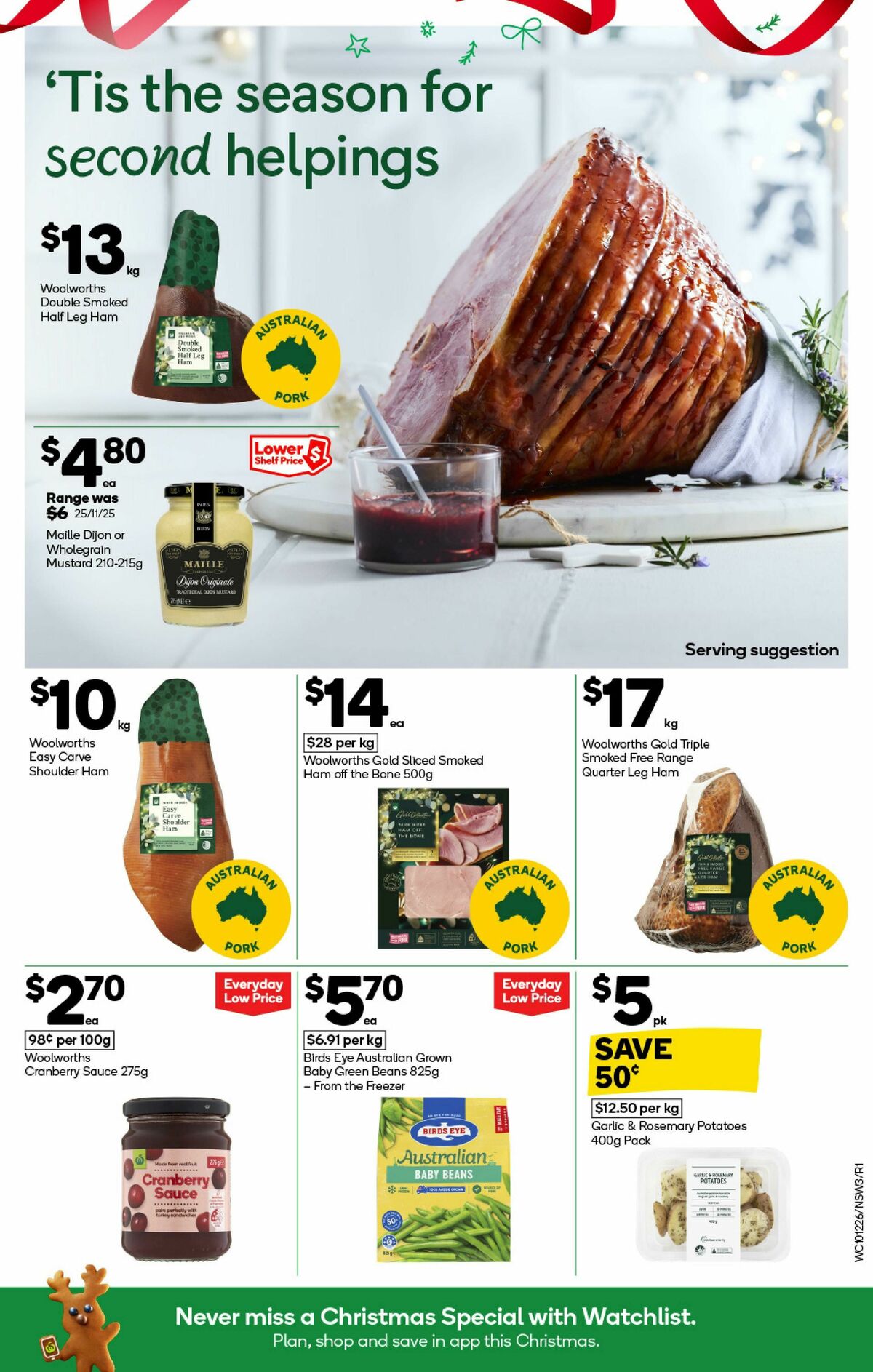 Woolworths Catalogues from 10 December