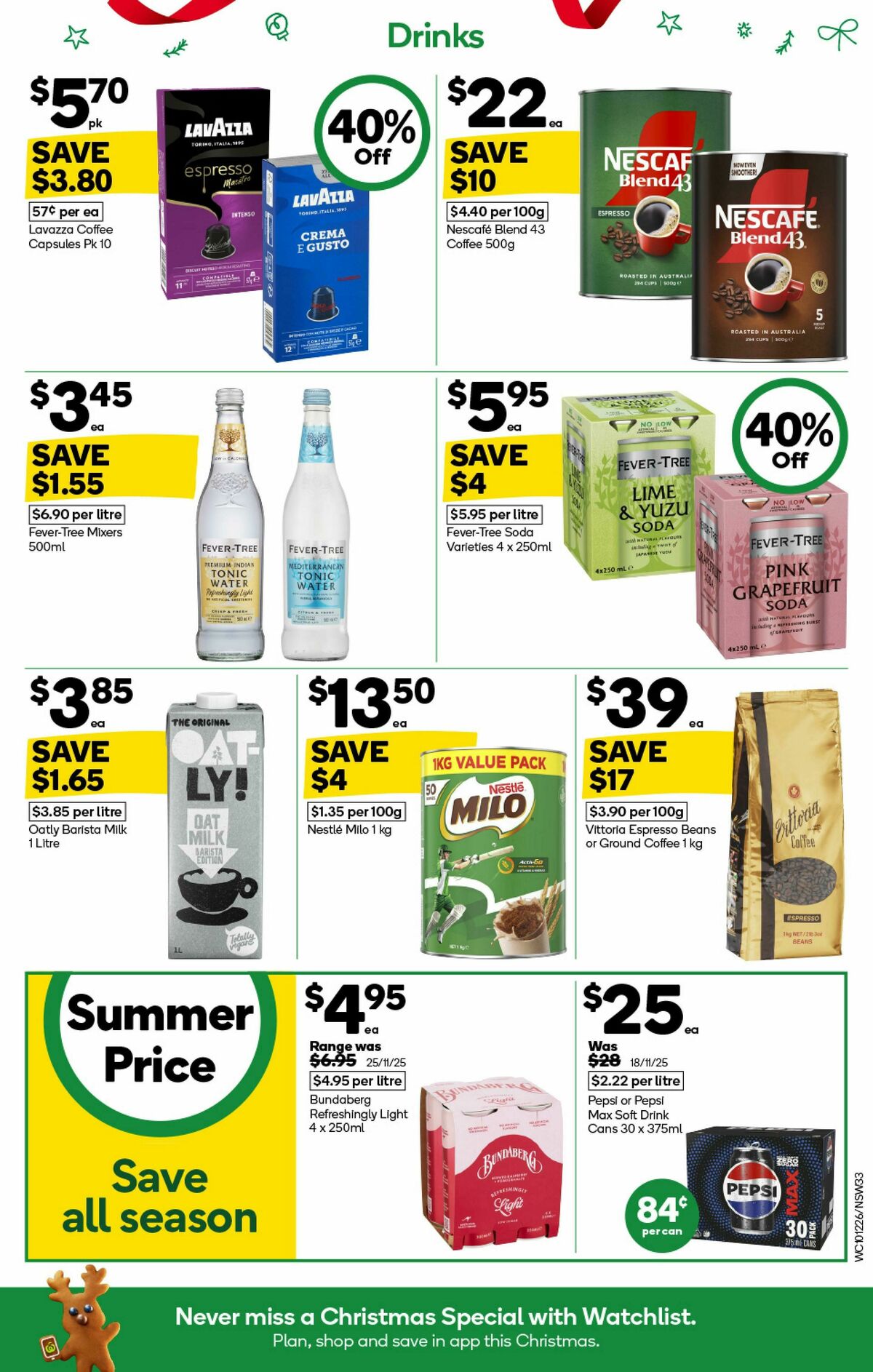 Woolworths Catalogues from 10 December