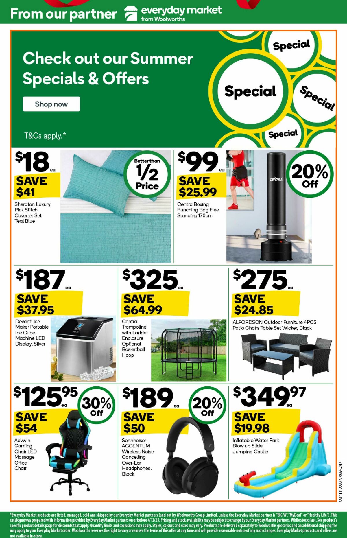 Woolworths Catalogues from 10 December